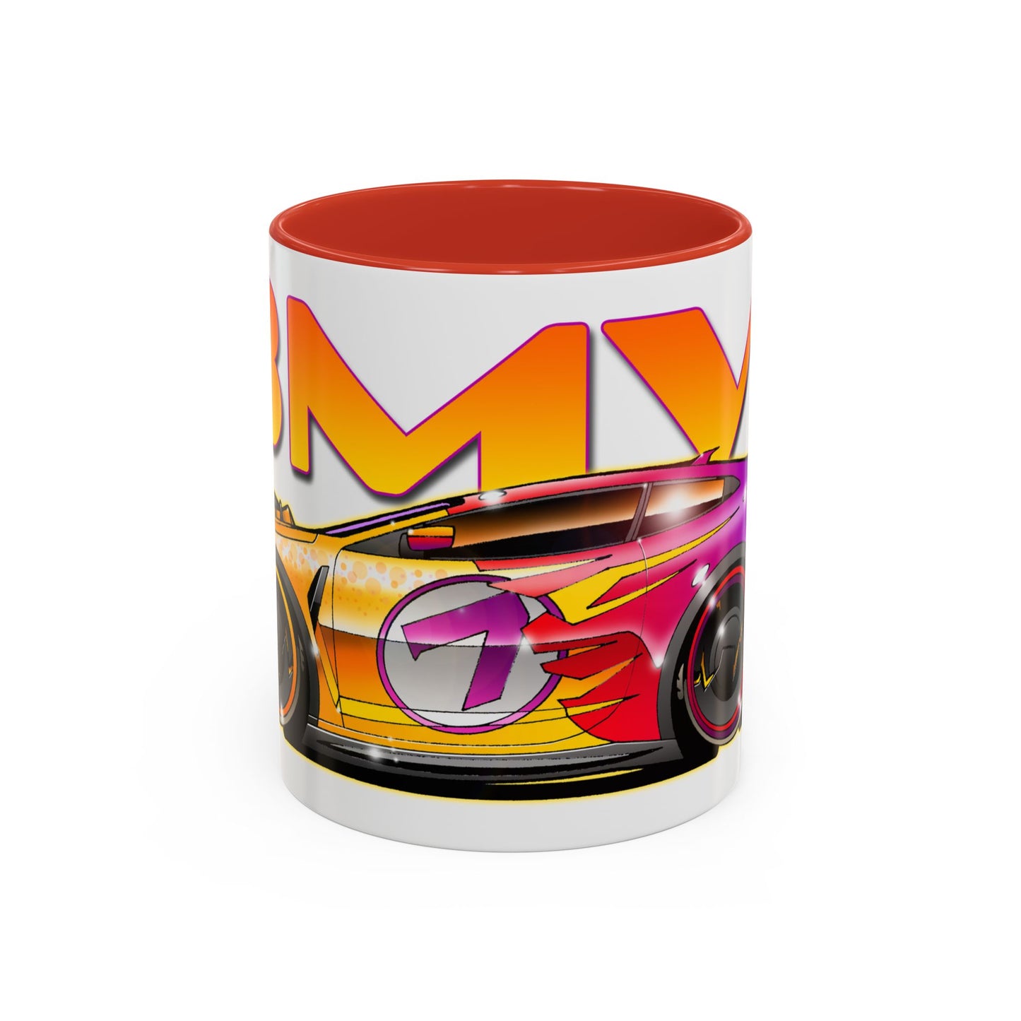 BMW M4 CUSTOM Collectible Fireball Art Coffee Mug 2 Sizes
