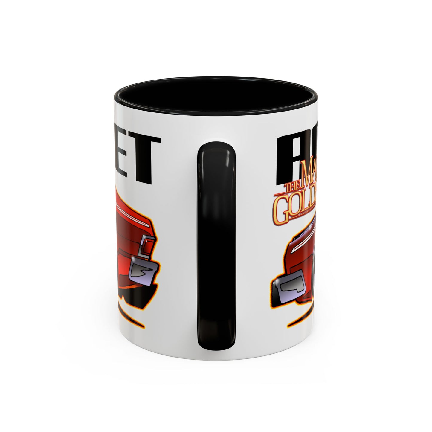 MAN WITH THE GOLDEN GUN AMC Hornet James Bond Fireball Art Collectible Coffee Mug