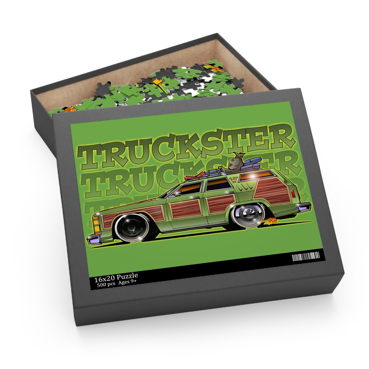 NATIONAL LAMPOON'S VACATION FAMILY TRUCKSTER Movie Car Puzzle (500-Piece)