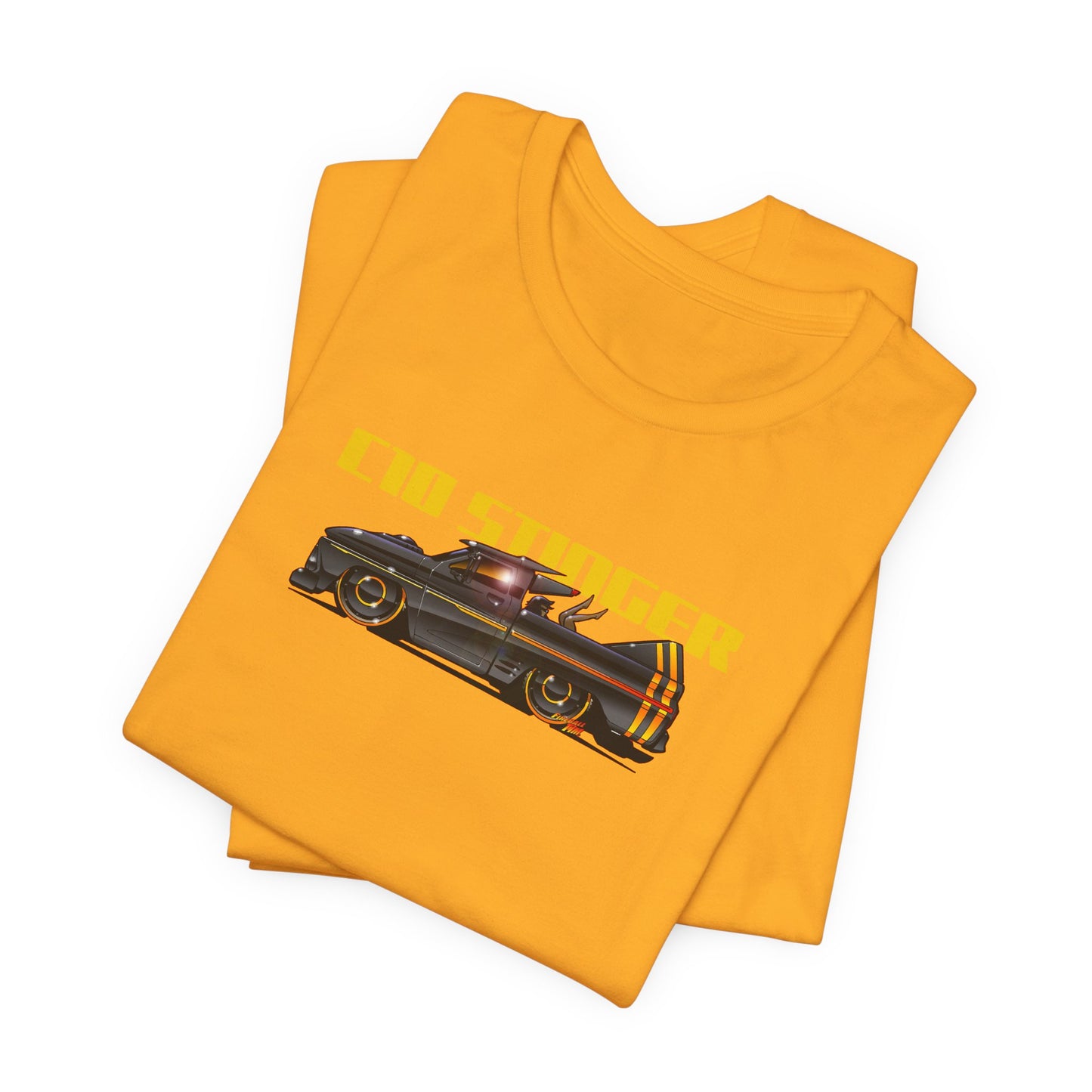 CHEVROLET C10 1960 Stinger Pickup Truck Custom Short Sleeve Tee 8 Colors