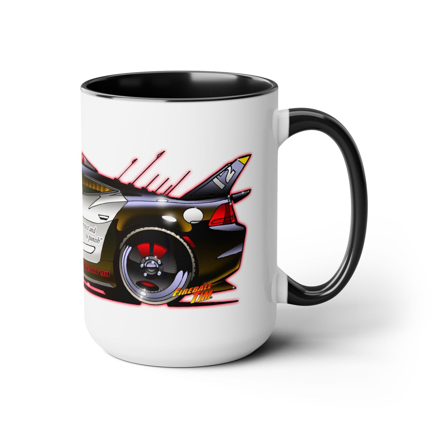 ADAM 12 FISKER KARMA Police Concept Car Coffee Mug 15oz