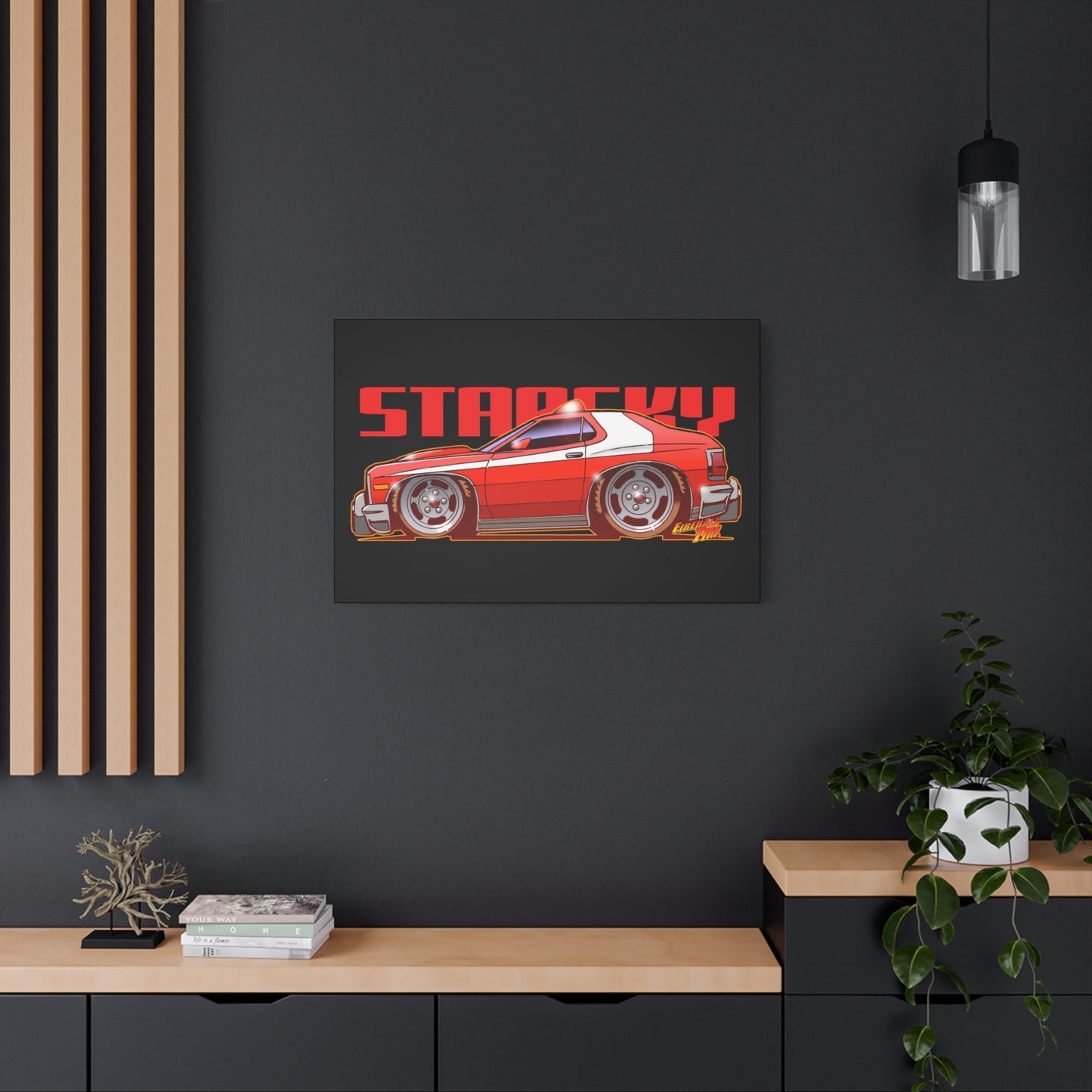 STARSKY Torino Fireball Canvas Art Print - 11x14