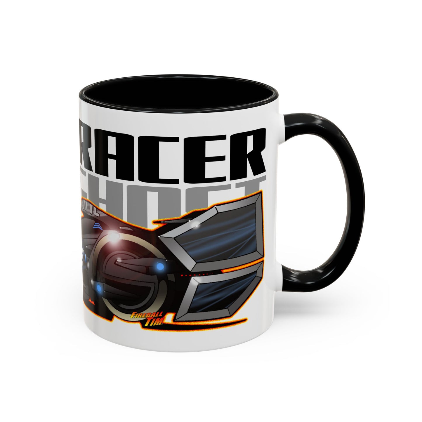 SPEED RACER GRAY GHOST Race Car Fireball Art Collectible Coffee Mug