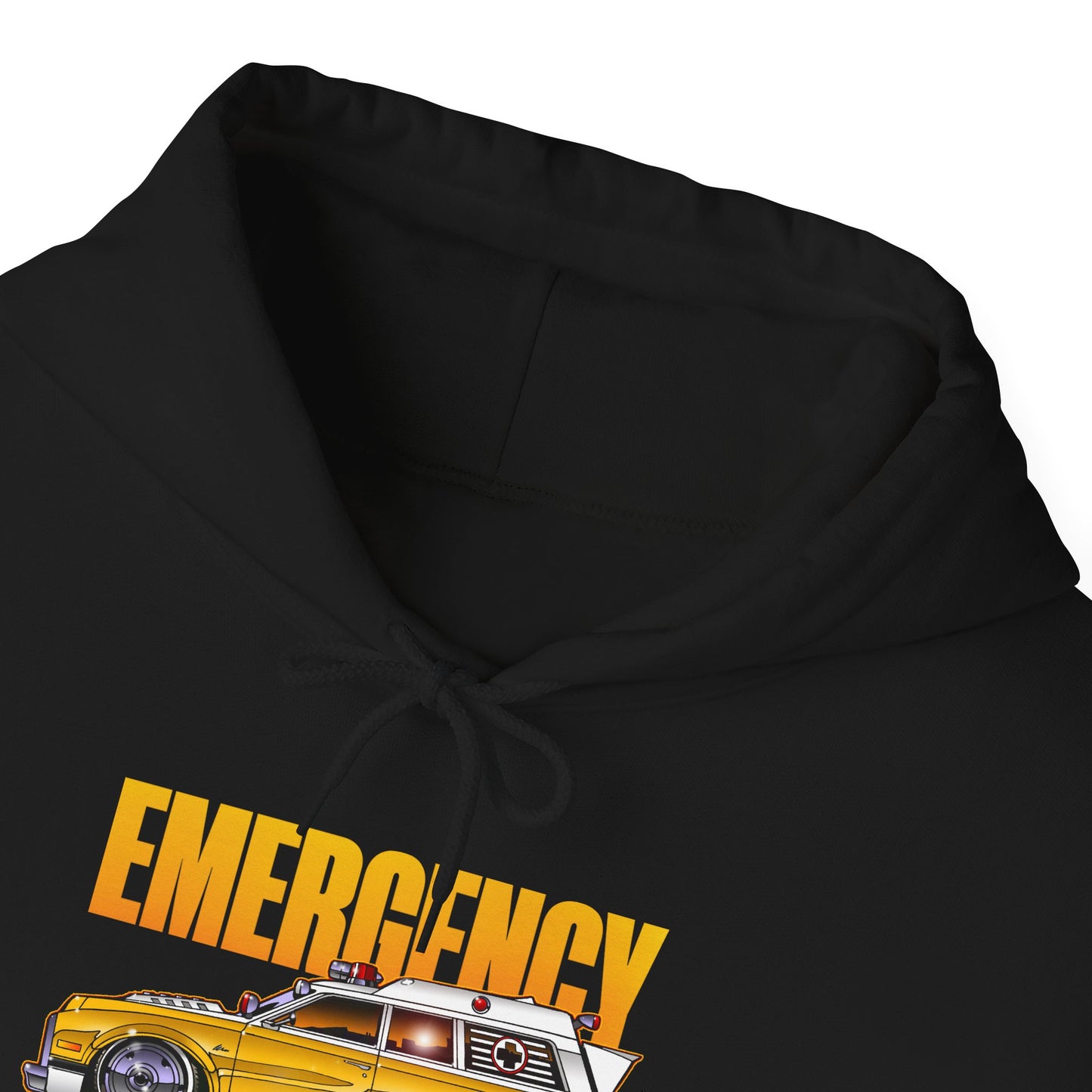 EMERGENCY AMBULANCE TV Show Concept Art Hooded Sweatshirt 9 Colors