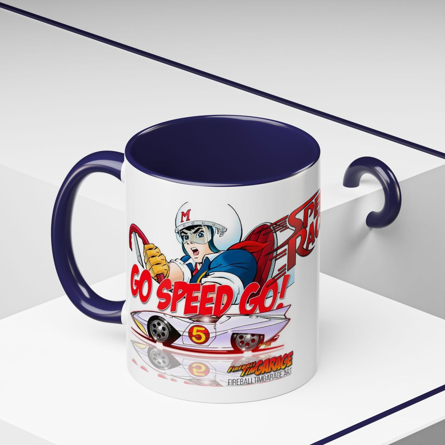 SPEED RACER Cartoon TV Show Garage Coffee Mug 2 Sizes