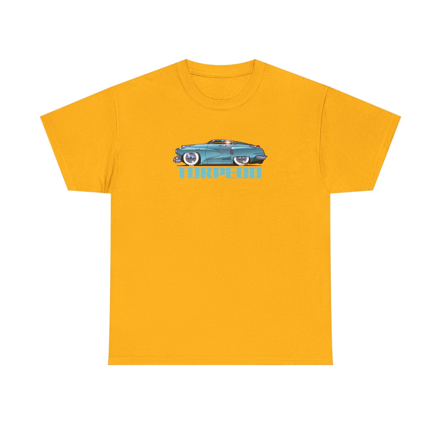 TUCKER TORPEDO 48 Collectible Fireball Art Cotton Tees