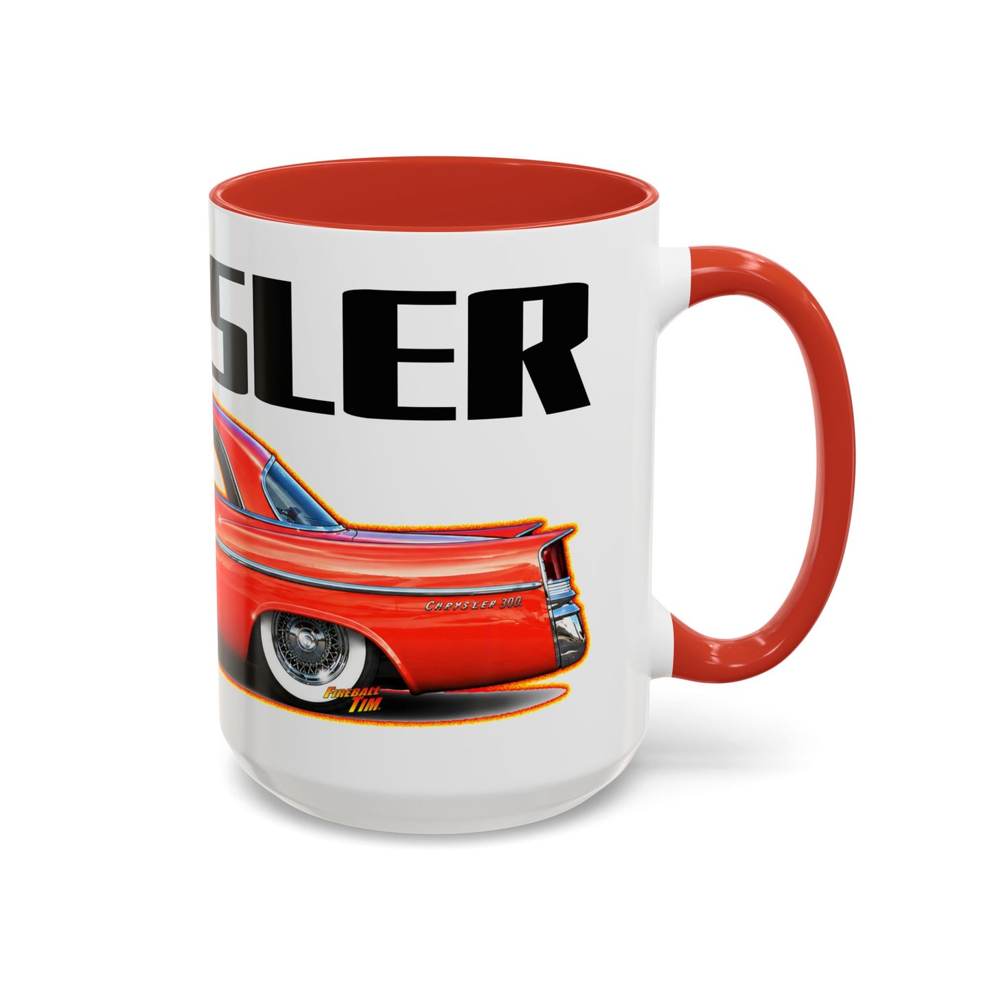 CHRYSLER 300 1958 Collectible Fireball Art Coffee Mug - 2 Sizes