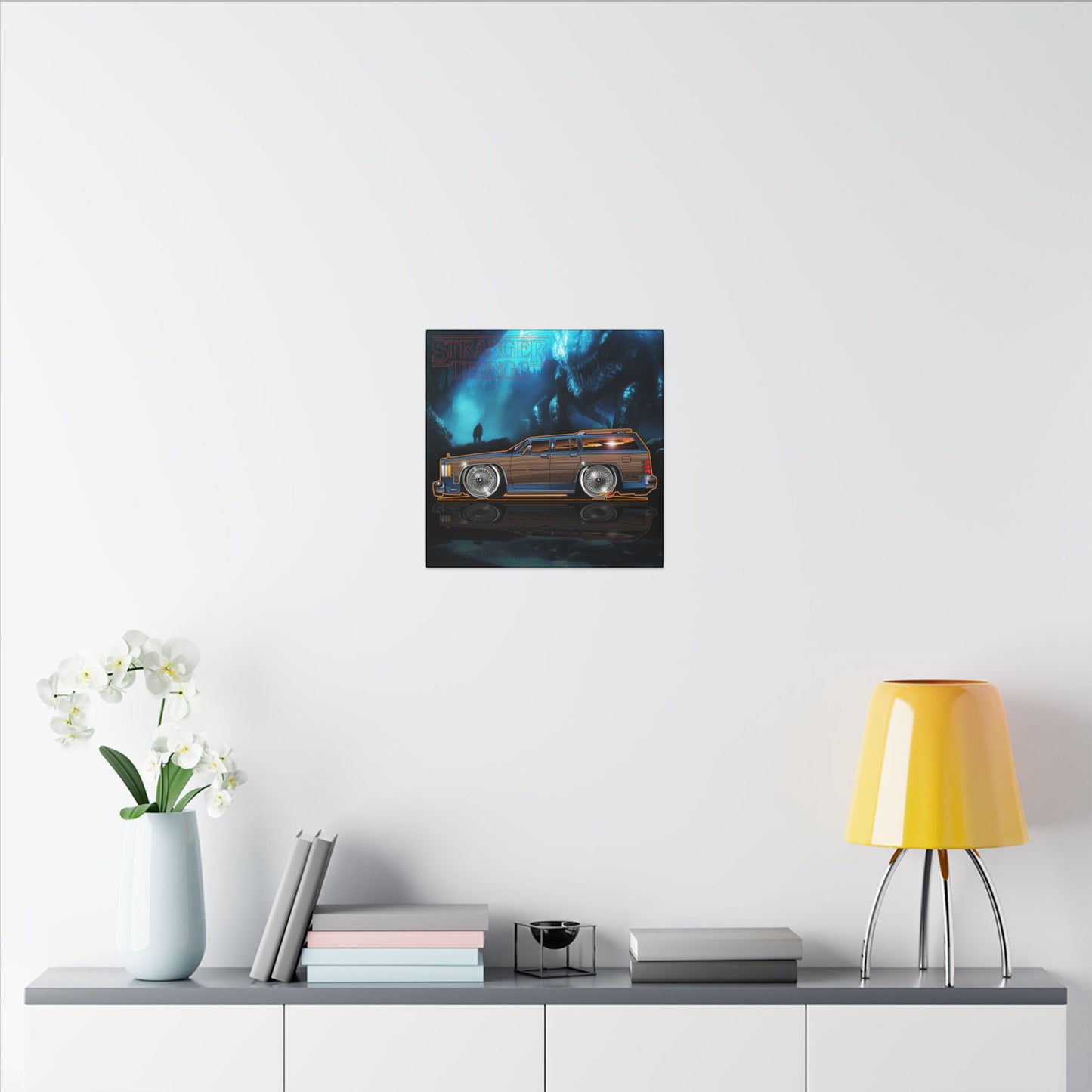 STRANGER THINGS Mercury Colony Park Wagon Collectible Canvas Art Wall Print - Multiple Sizes
