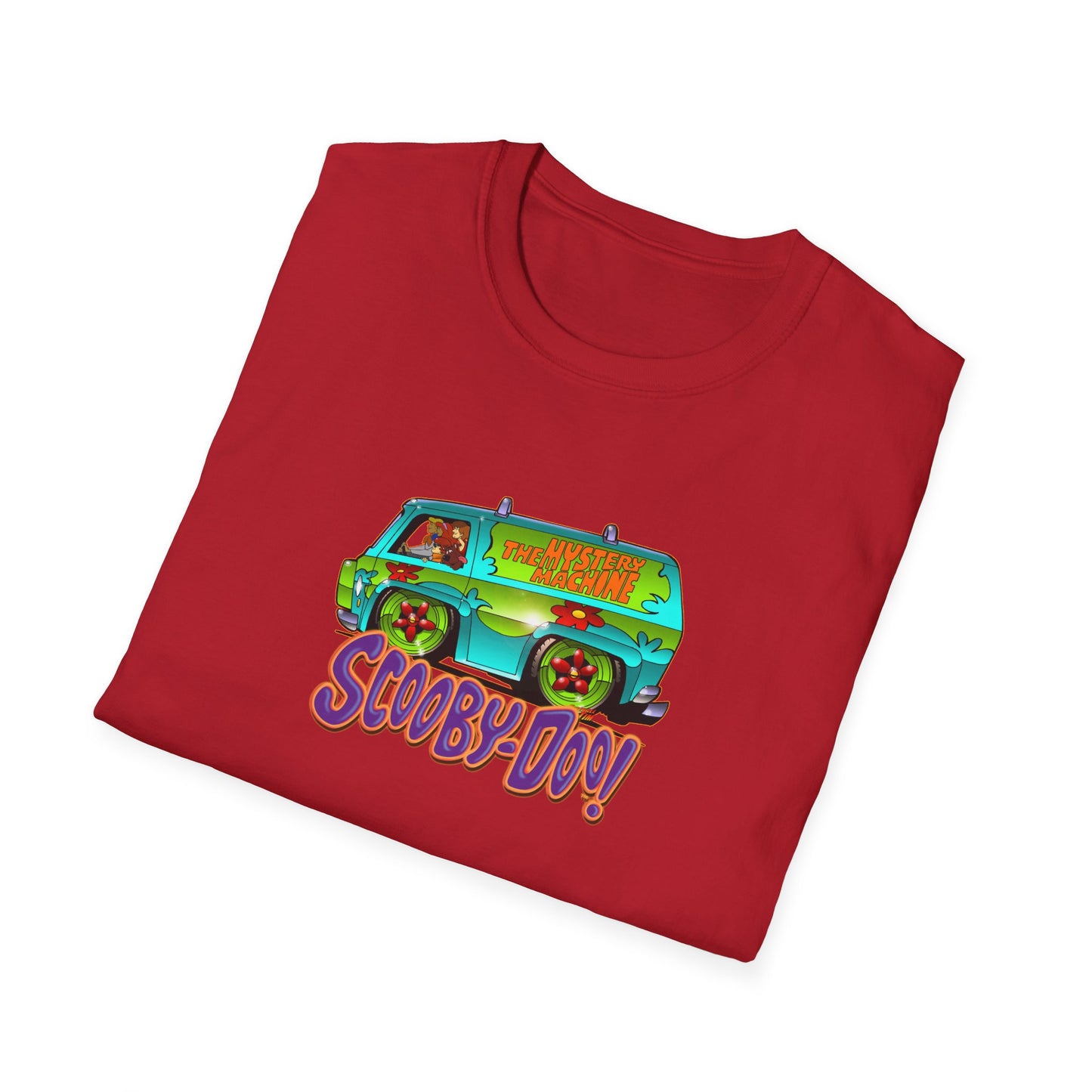 SCOOBY DOO MYSTERY MACHINE VAN Concept Art Softstyle T-Shirt 12 Colors