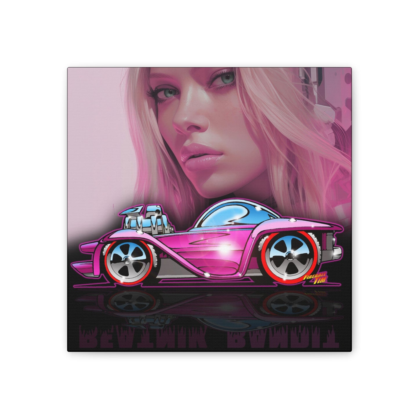 BEATNIK BANDIT Hot Wheels Collectible Canvas Wall Art Print 2 Sizes