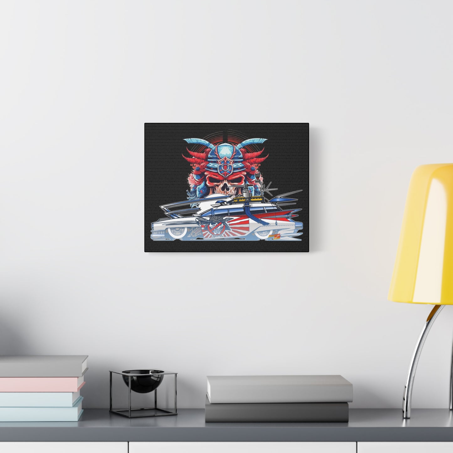 GHOSTBUSTERS BOSOZOKU ECTO 1 Movie Car Canvas Art Wall Print - 11x14