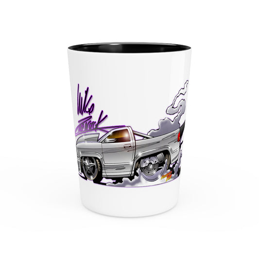 Mike Zarnock CHEVY S10 DRAGTRUCK Signature Series Shot Glass