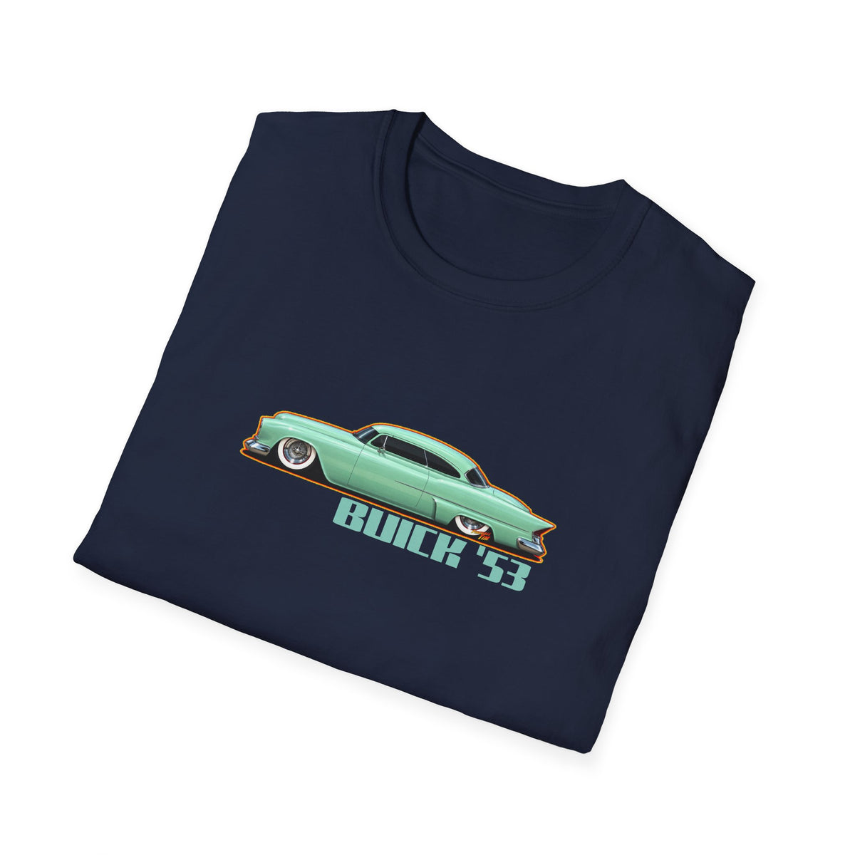 BUICK 1953 Kustom Special Collectible Fireball Art TeeShirt