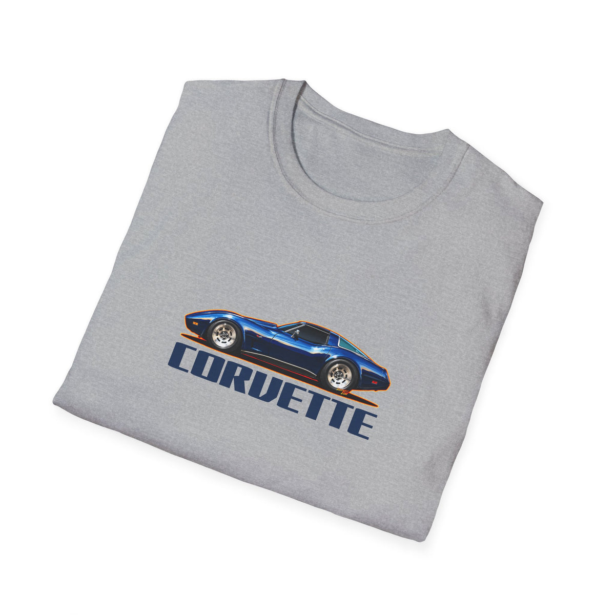 CHEVROLET CORVETTE 1978 Collectible Fireball Art Collectible Fireball Art TeeShirt