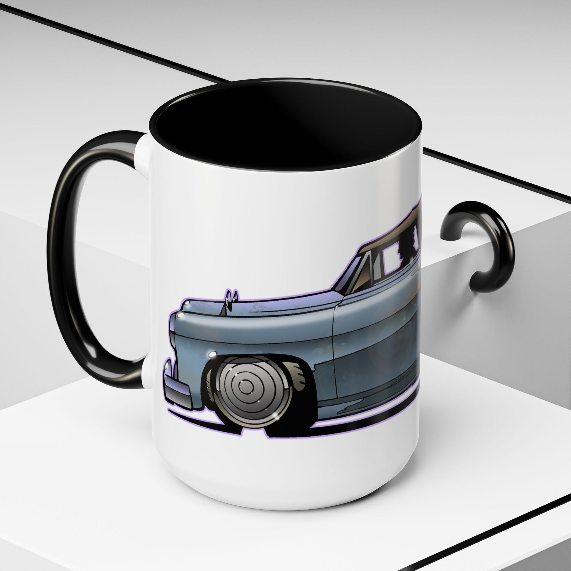 COLUMBO TV Show Peter Falk Peugeot Concept Art Coffee Mug 2 Sizes 3 Colors-Mug-Fireball Tim Garage