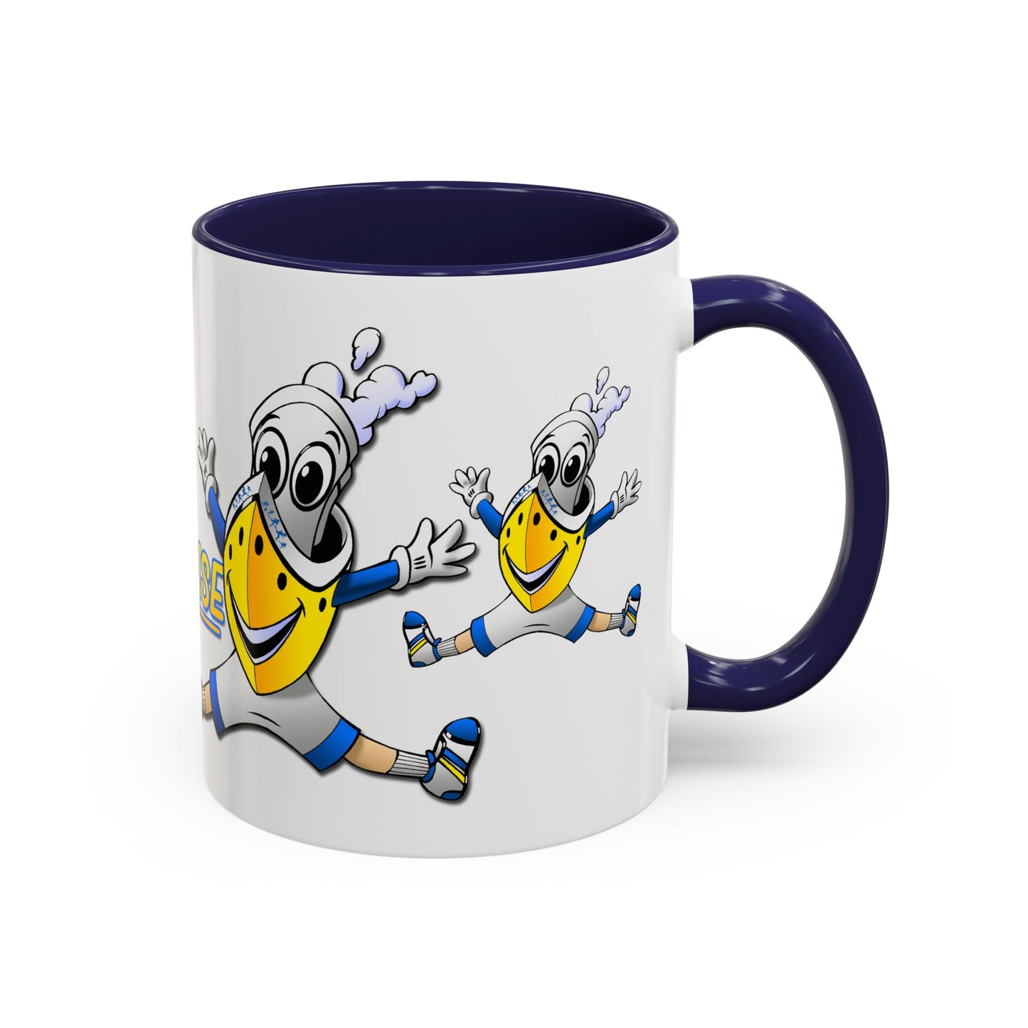 BUDDY CRUISE Mascot Jumping Coffee Mug — 11/15oz Multiple Colors