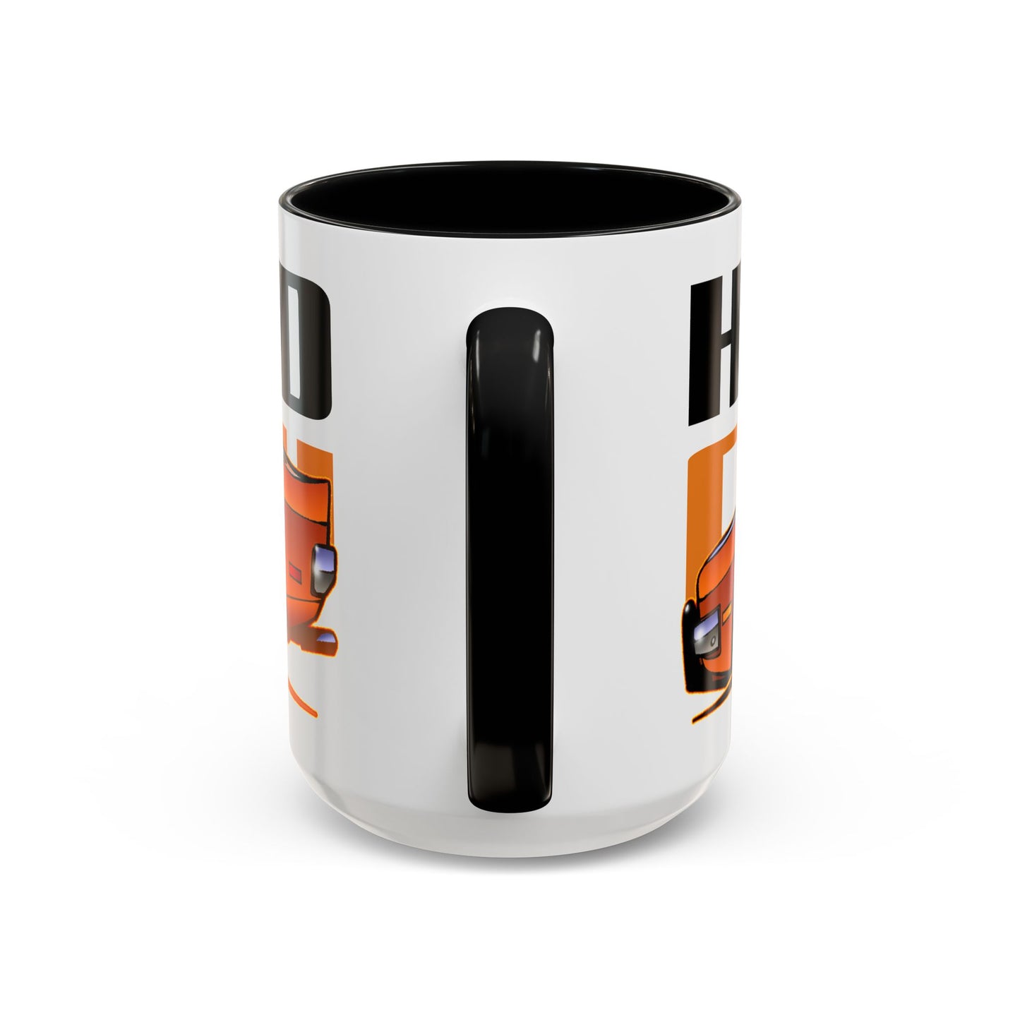 DUKES OF HAZZARD General Lee Dodge Charger Fireball Art Coffee Mug - 2 Sizes