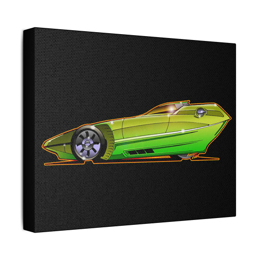 REACTOR KUSTOM Gene Winfield Tribute Canvas Art Print - 11x14