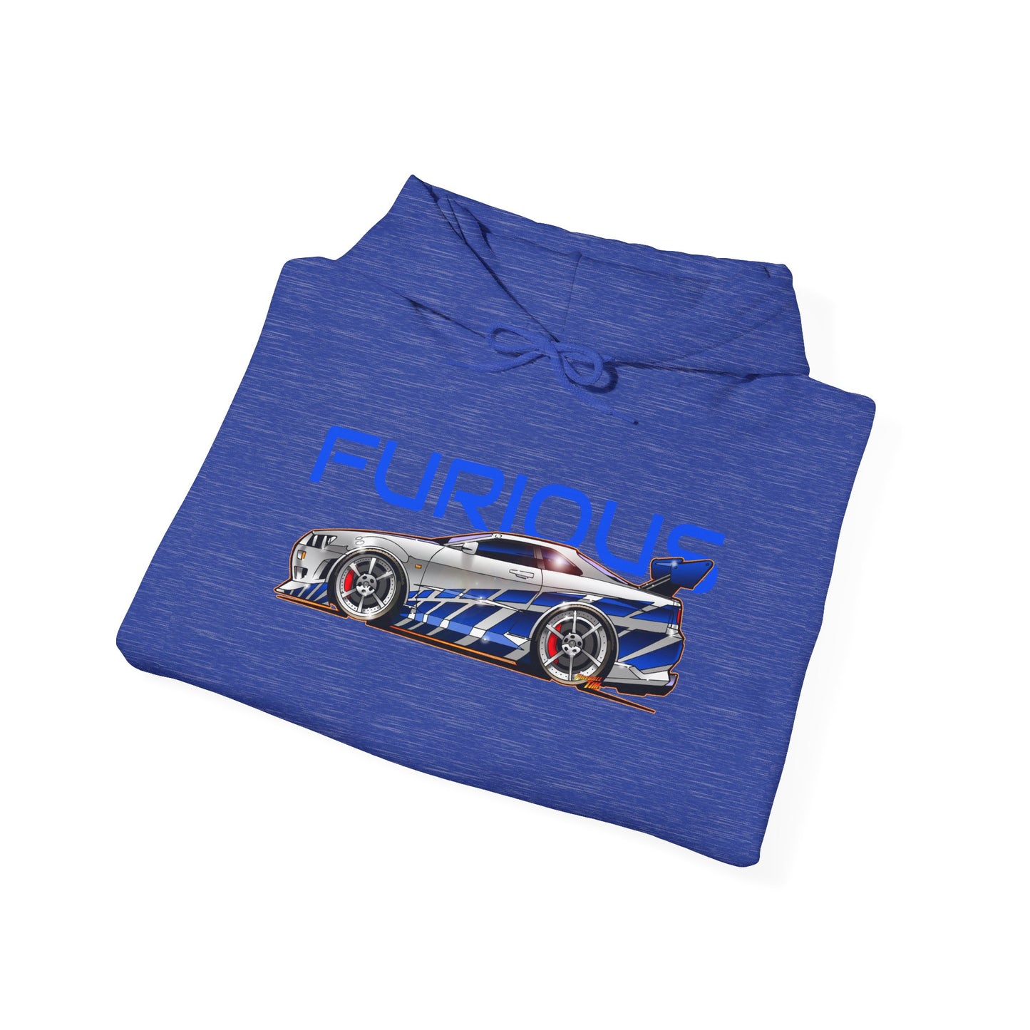 FAST AND FURIOUS NISSAN SKYLINE GTR Hooded Sweatshirt Multi Colors