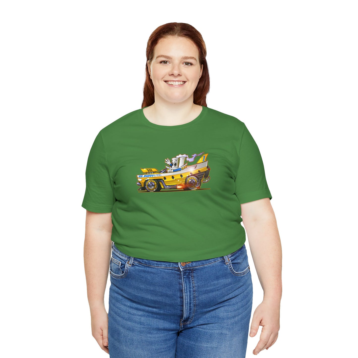 BUDDY CRUISE BUDDYMOBILE Custom Car Art Short Sleeve Tee in 17 Colors