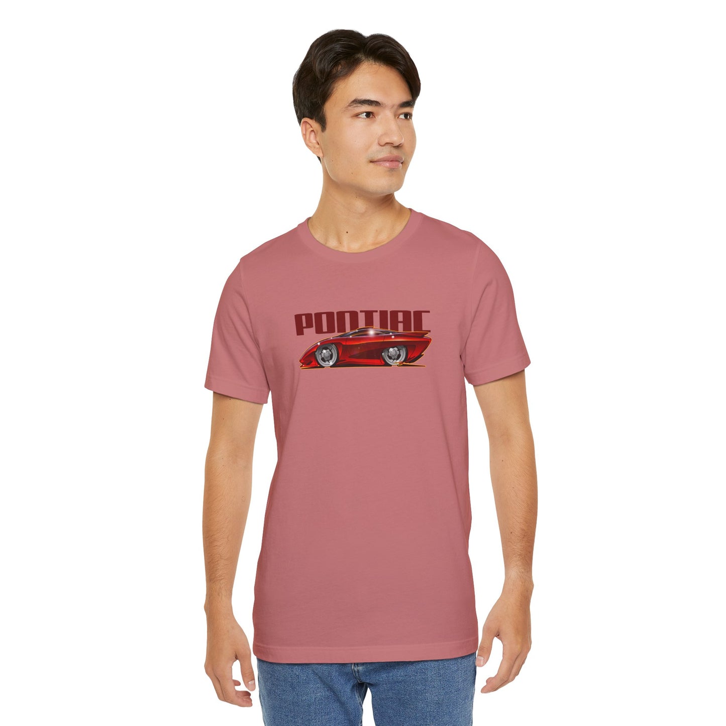 PONTIAC BANSHEE Concept Car Collectible Fireball Art Tee Shirt