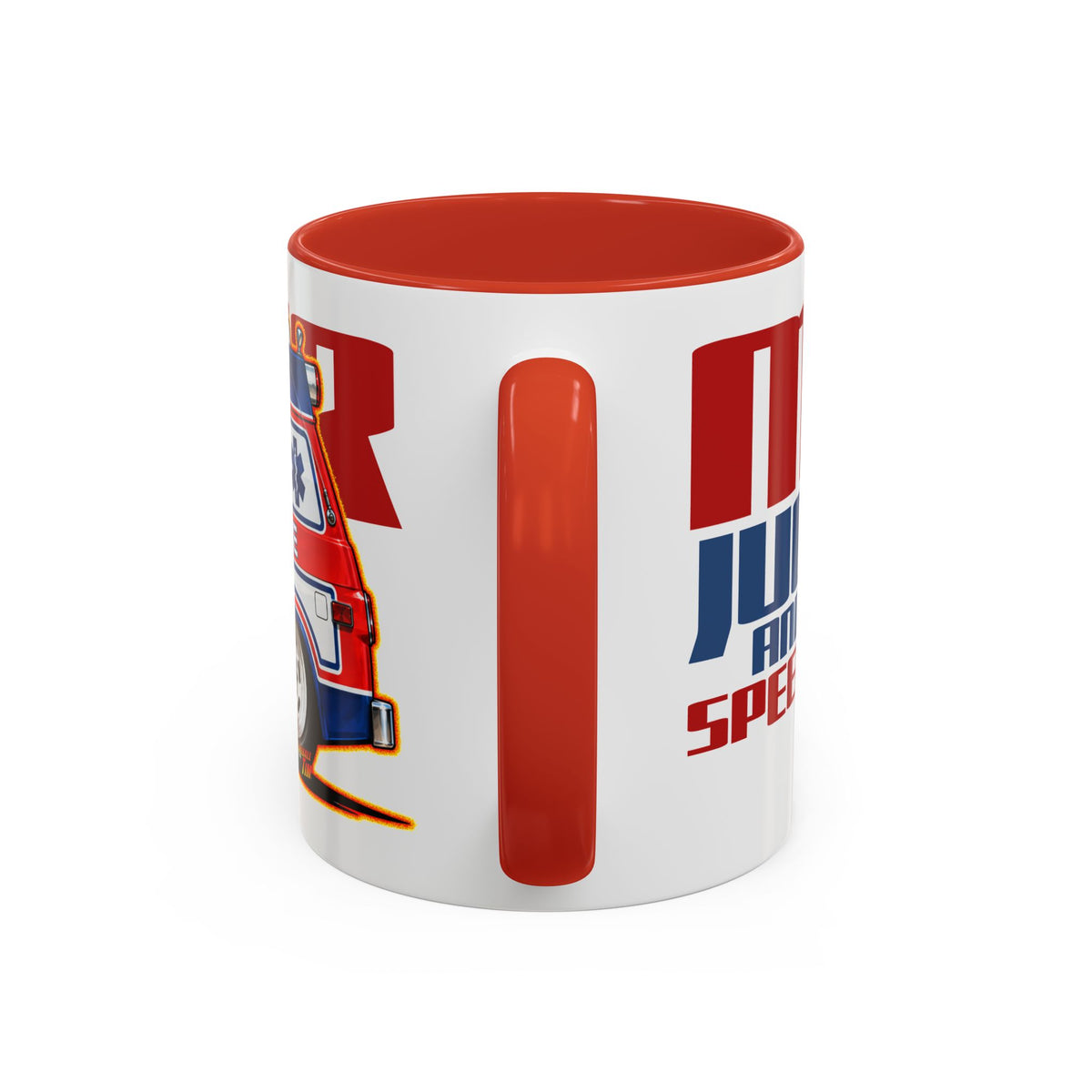 MOTHER, JUGS and SPEED 1975 Chevrolet G20 Van Collectible Fireball Art Coffee Mug - 2 Sizes