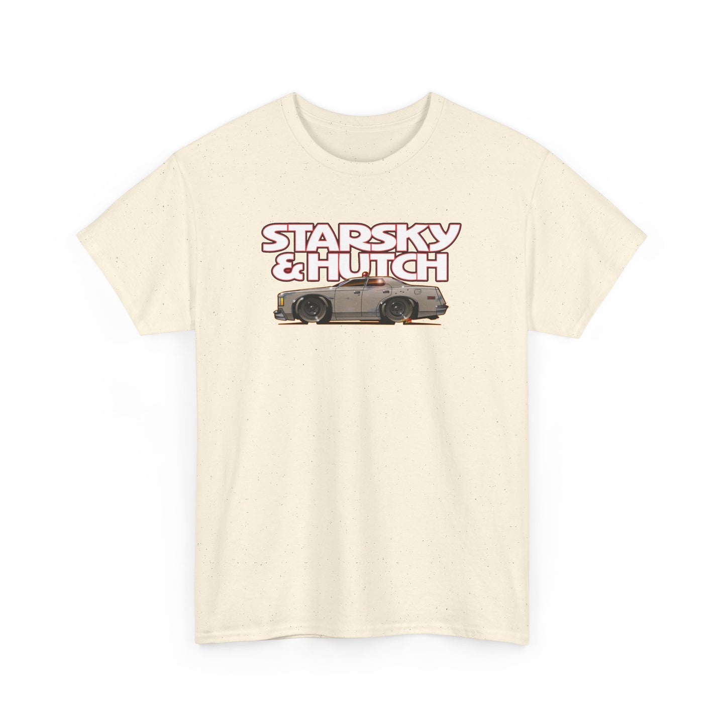 STARSKY AND HUTCH Hutchmobile TV Show Cotton Tee Shirt Mutiple Colors