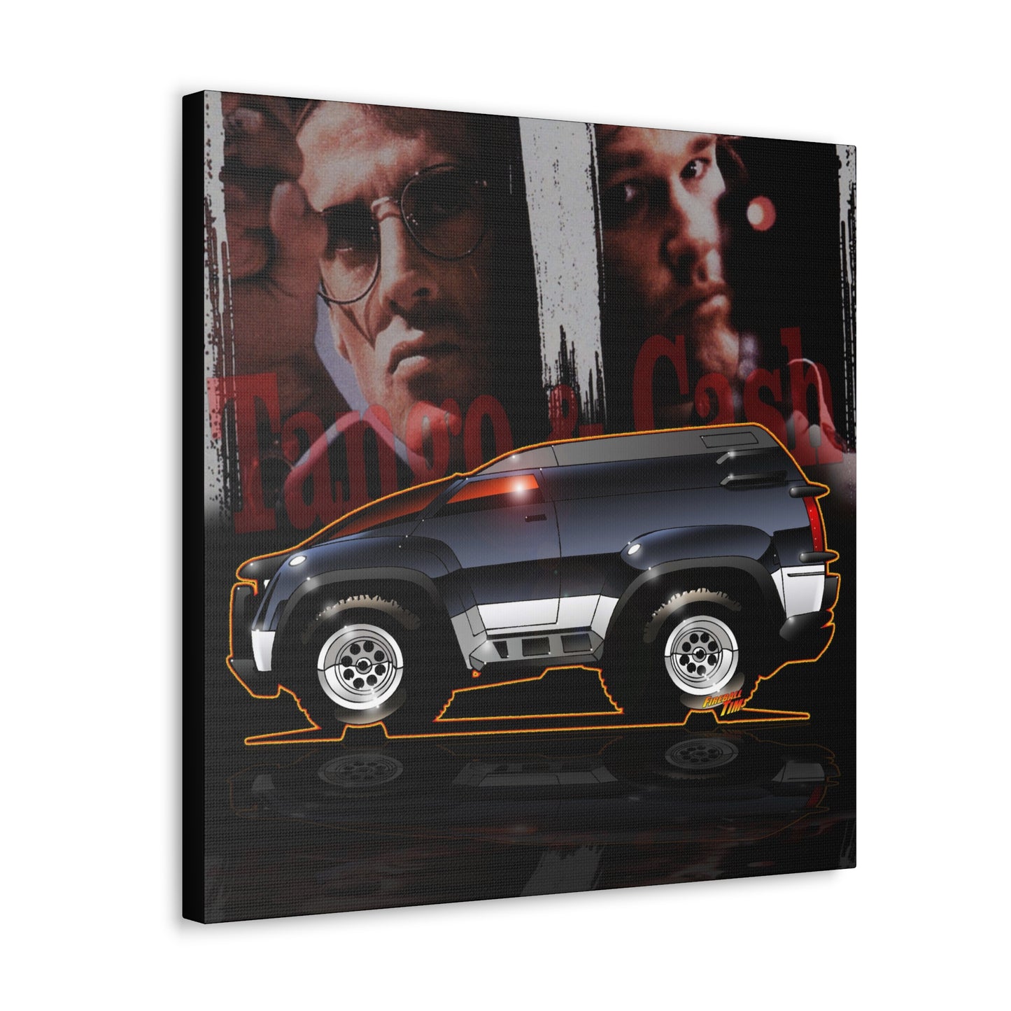 TANGO & CASH Movie Car Truck Collectible Canvas Print MASTERPRINT 3 Sizes