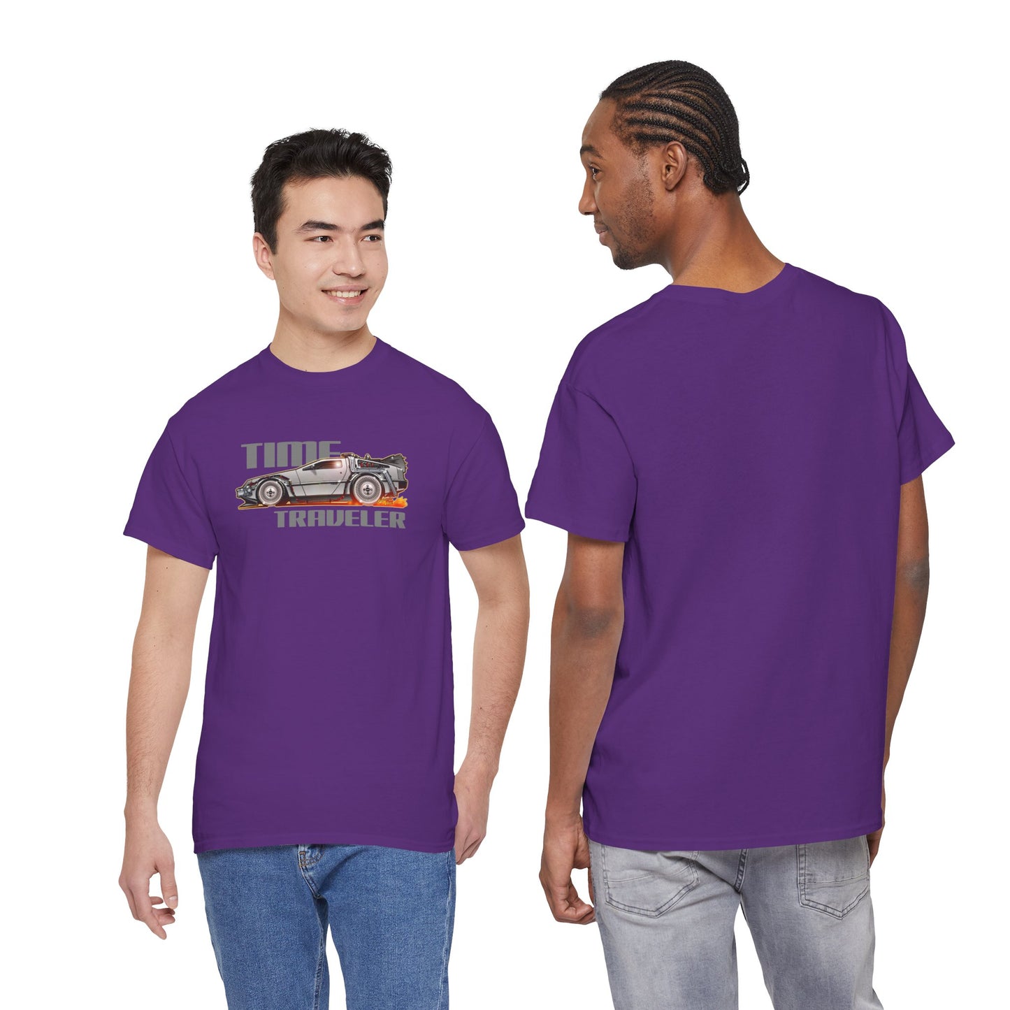 BACK to the FUTURE Delorean Time Traveler Tee Shirt