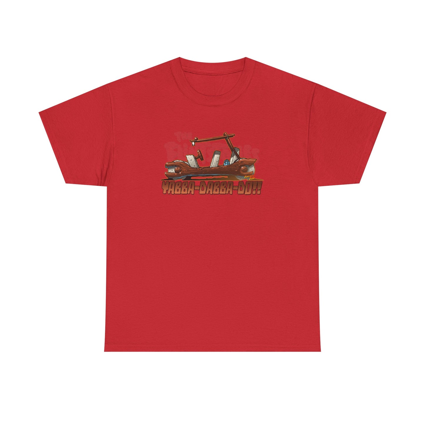 THE FLINTSTONES Cartoon Bedrock Roadster Tee Shirt 12 Colors