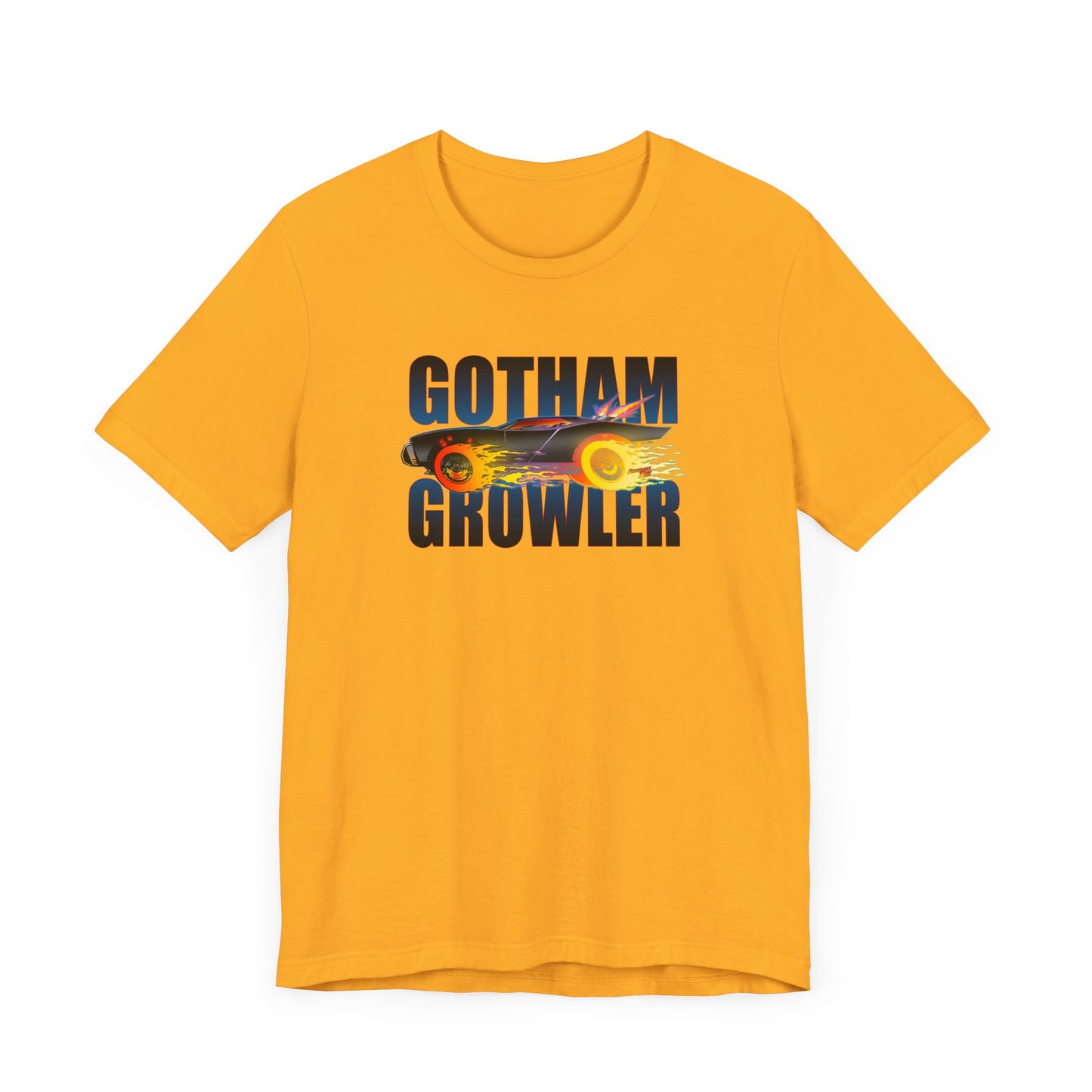 BATMOBILE 2021 Robert Pattinson GOTHAM GROWLER Concept Art Short Sleeve Tee