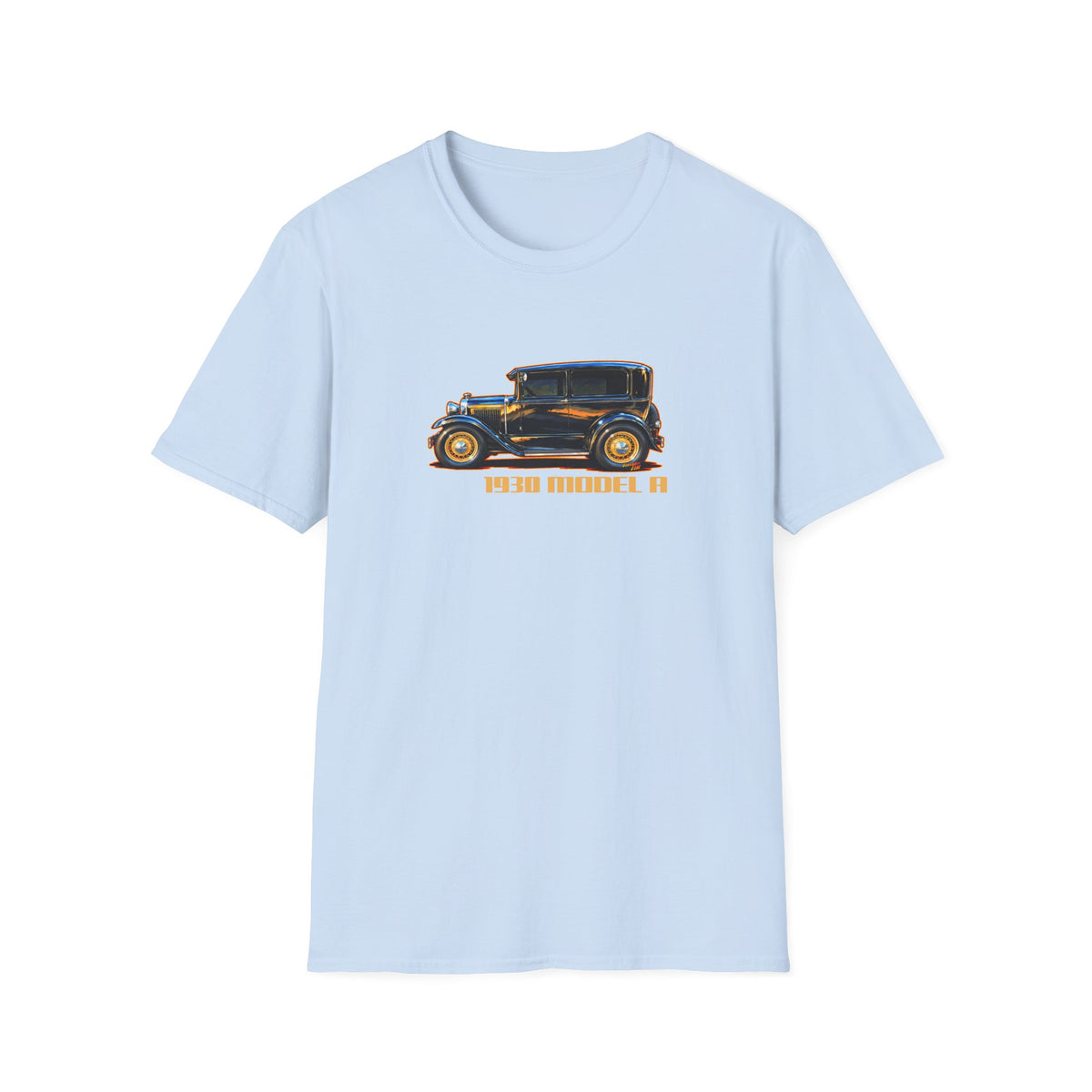 FORD MODEL A 1930 Vintage Collectible Fireball Art TeeShirt
