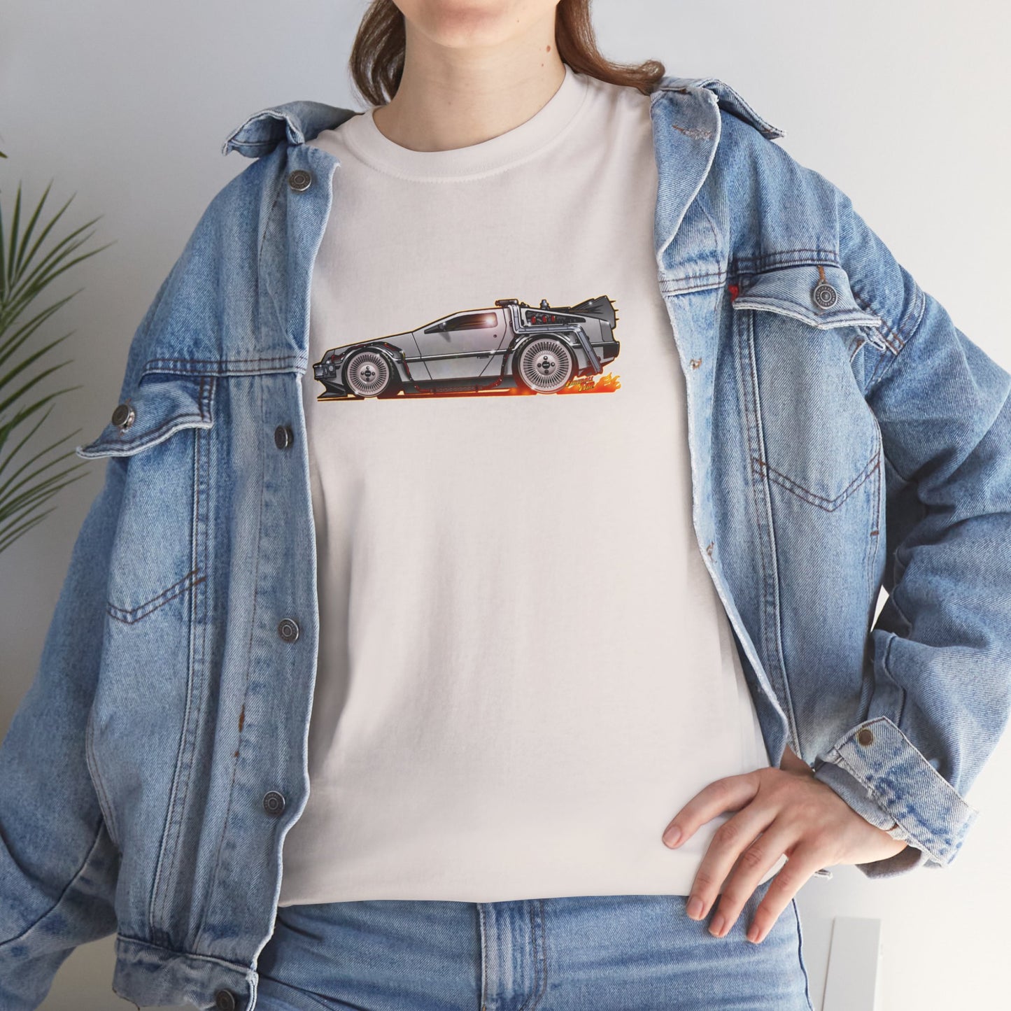 BACK TO THE FUTURE DELOREAN Time Machine Concept Art Tee Shirt 11 Colors