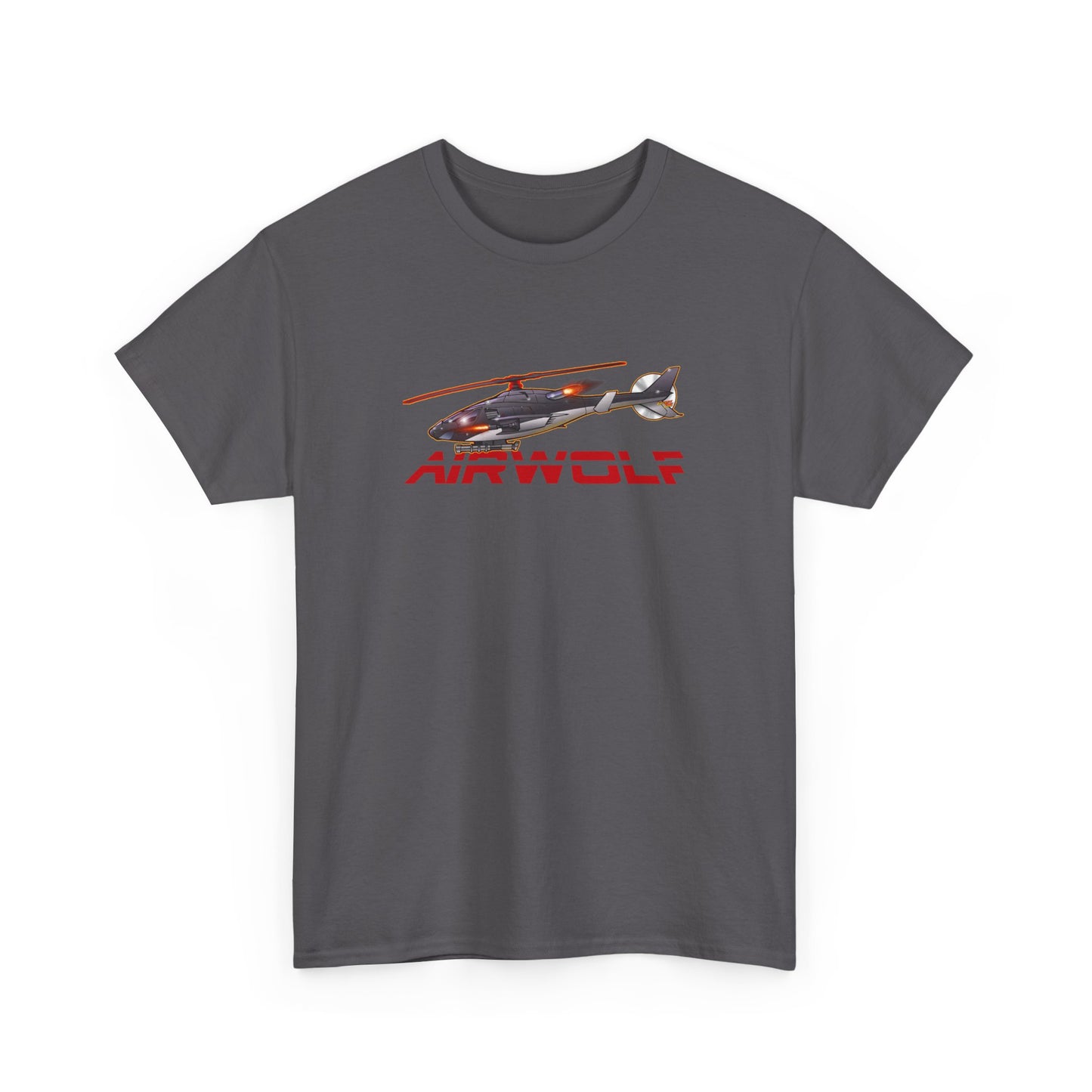 AIRWOLF Helicopter Concept Art Cotton Tee Shirt Mutiple Colors