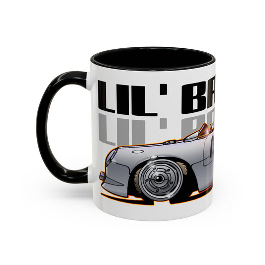 JAMES DEAN PORSCHE 550 Spyder Lil' Bastard Fireball Art Coffee Mug - 2 Sizes