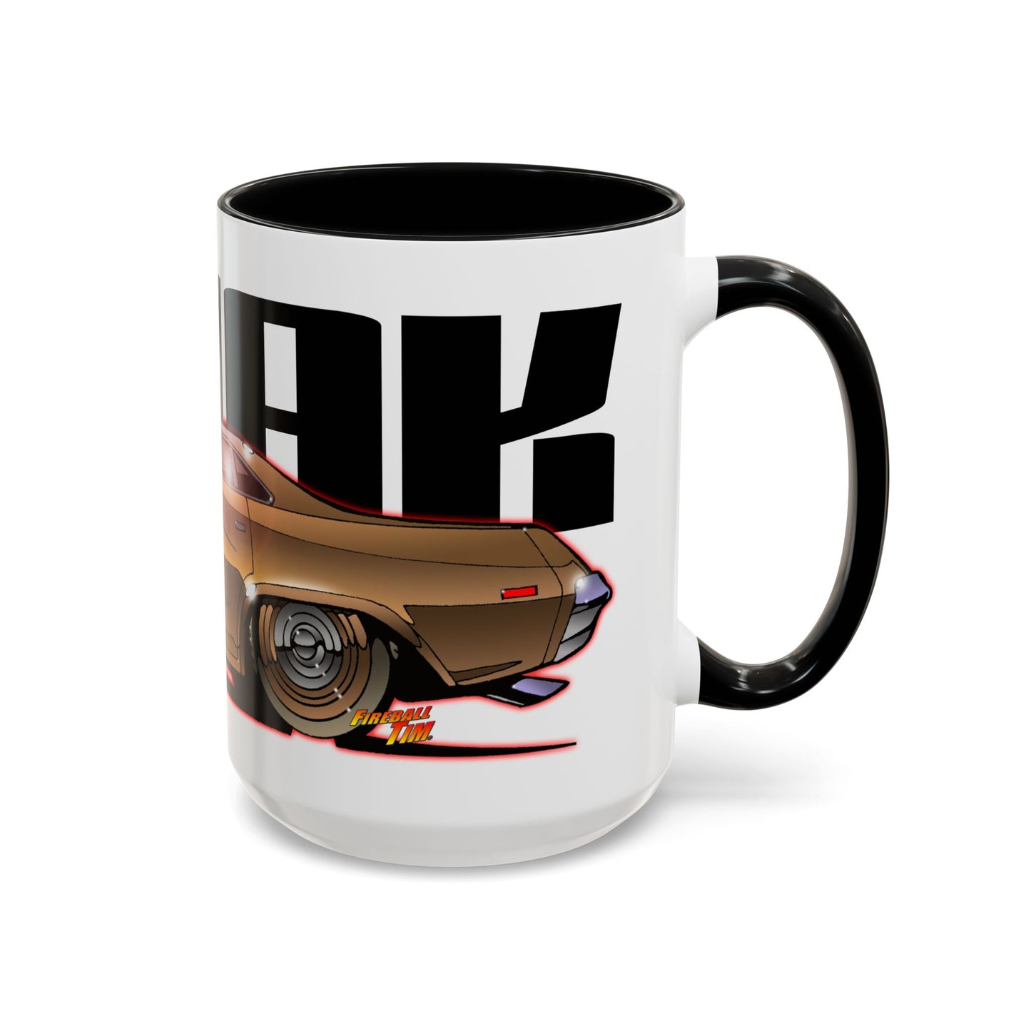 KOJAK TV Show 1973 Buick Century Collectible Fireball Art Coffee Mug - 2 Sizes