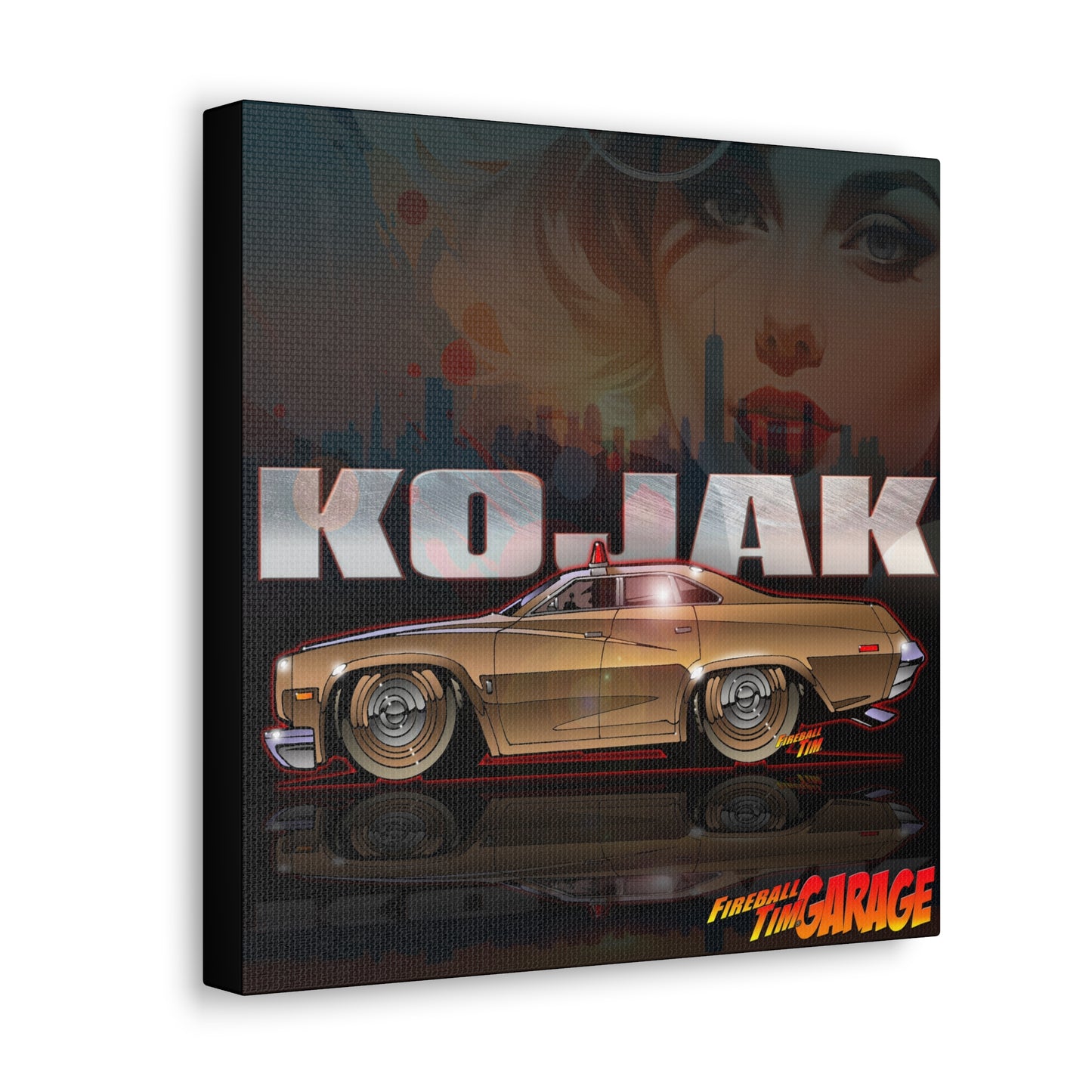 KOJAK Buick Century Concept Art Canvas MASTERPRINT 3 Sizes