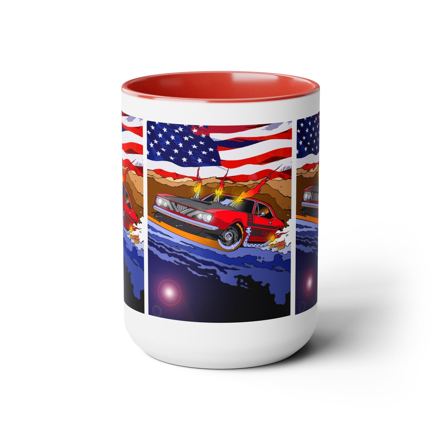 CHEVROLET CAMARO PATRIOT Muscle Car Concept Art Coffee Mug 15oz