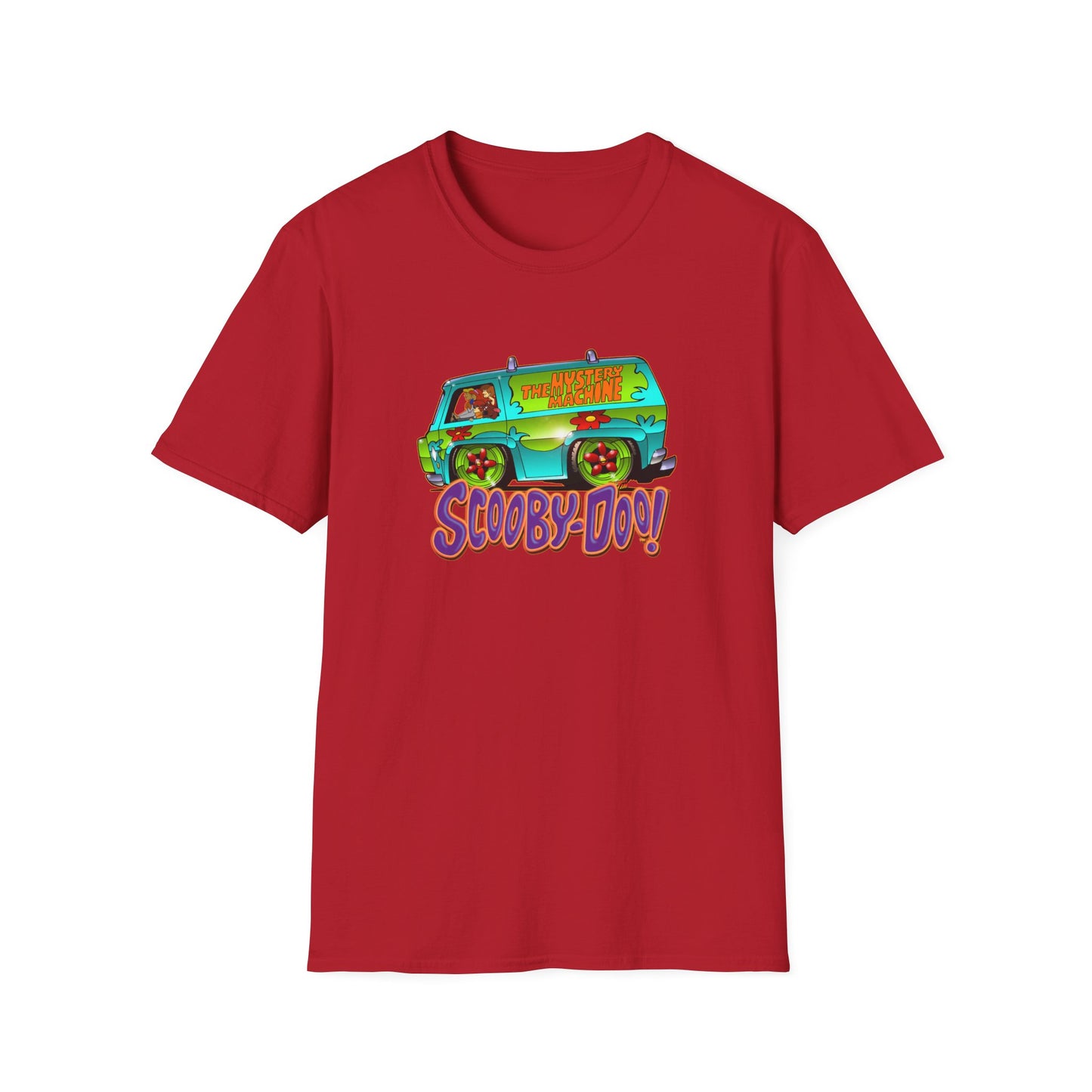 SCOOBY DOO MYSTERY MACHINE VAN Concept Art Softstyle T-Shirt 12 Colors