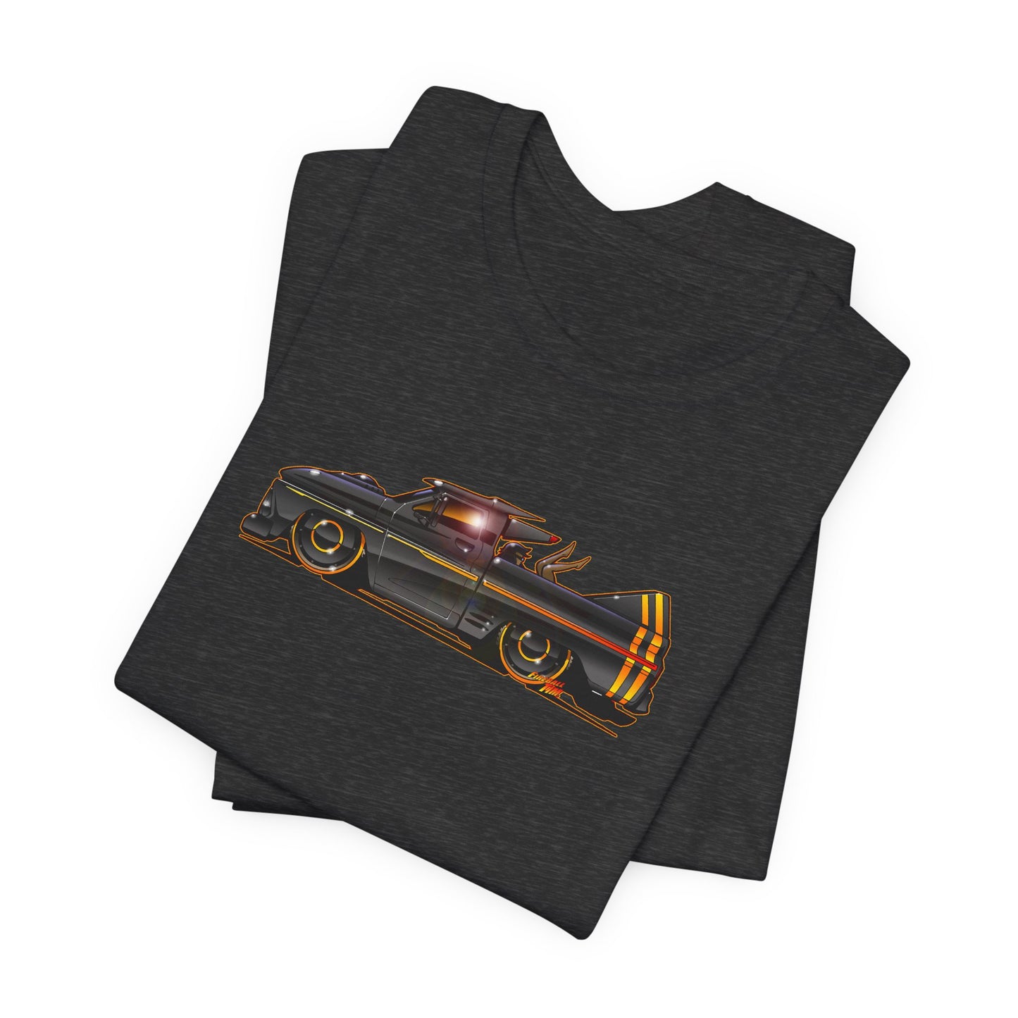 CHEVROLET C10 1960 Stinger Pickup Truck Concept Art Custom Short Sleeve Tee 8 Colors