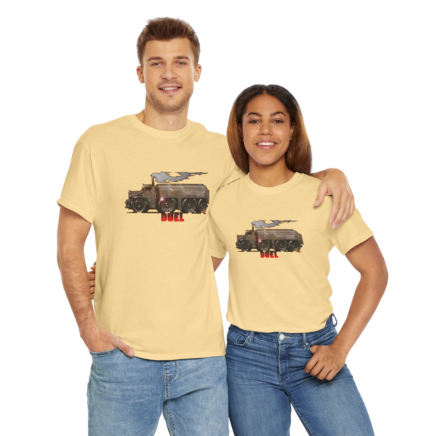 DUEL Movie Truck Concept Art Heavy Cotton Tee 13 Colors