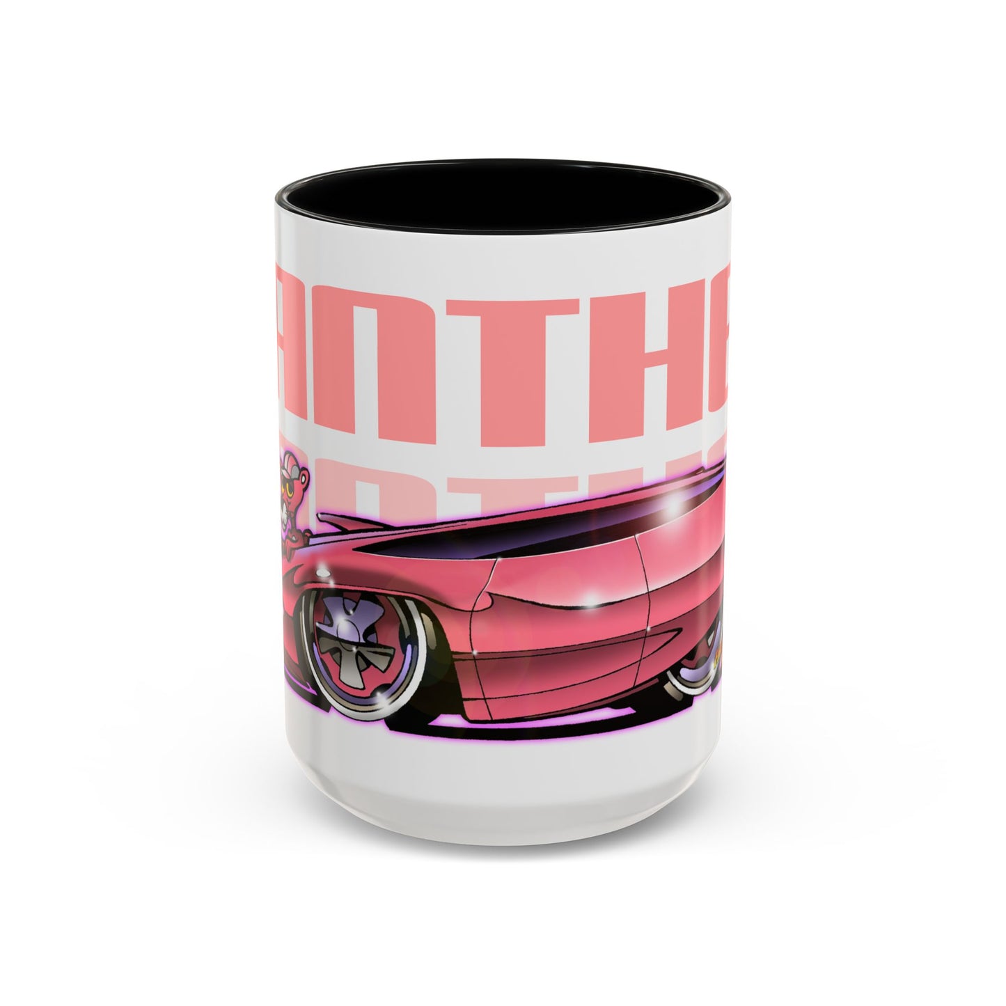 PINK PANTHER PANTHERMOBILE Collectible Coffee Art Mug - 2 Sizes