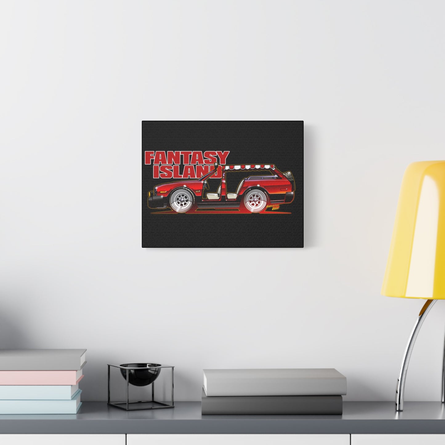FANTASY ISLAND TV Show 1978 Plymouth Canvas Art Wall Print - 11x14