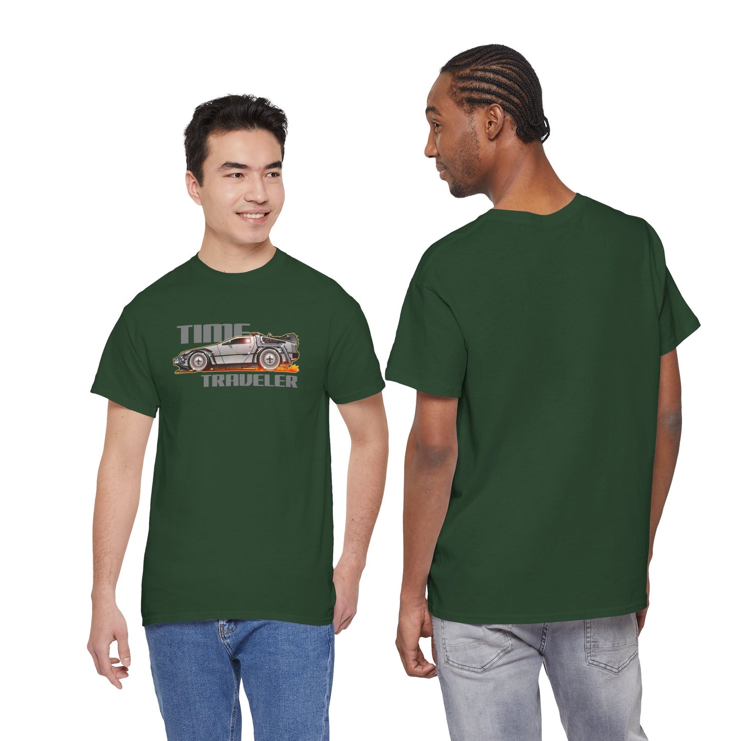BACK to the FUTURE Delorean Time Traveler Tee Shirt