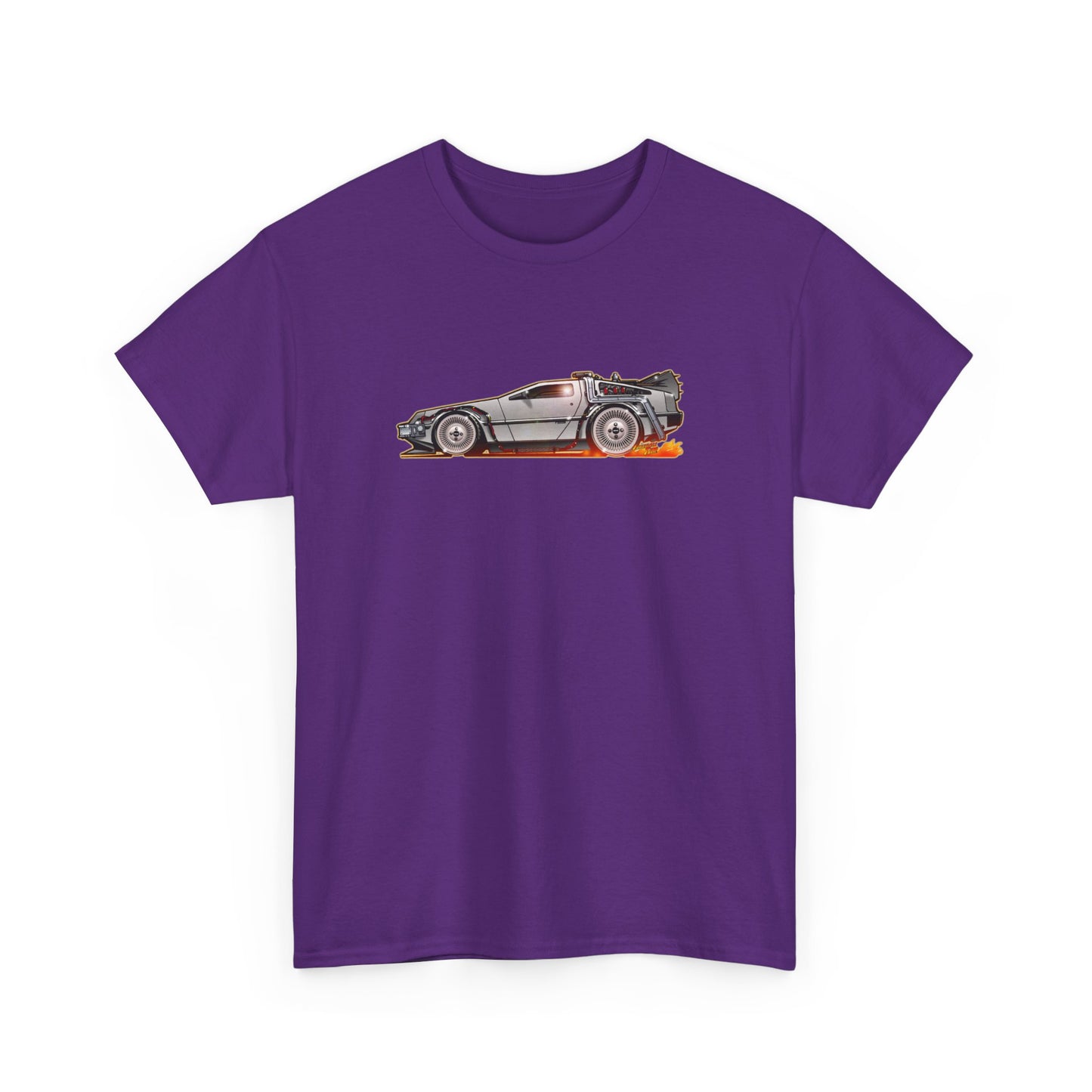 BACK TO THE FUTURE DELOREAN Time Machine Concept Art Tee Shirt 11 Colors