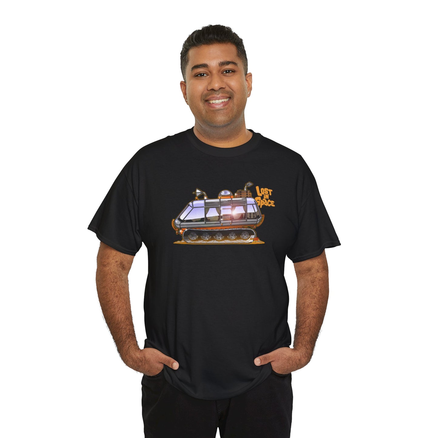 LOST IN SPACE CHARIOT Heavy Cotton Tee Shirt - Mutiple Colors
