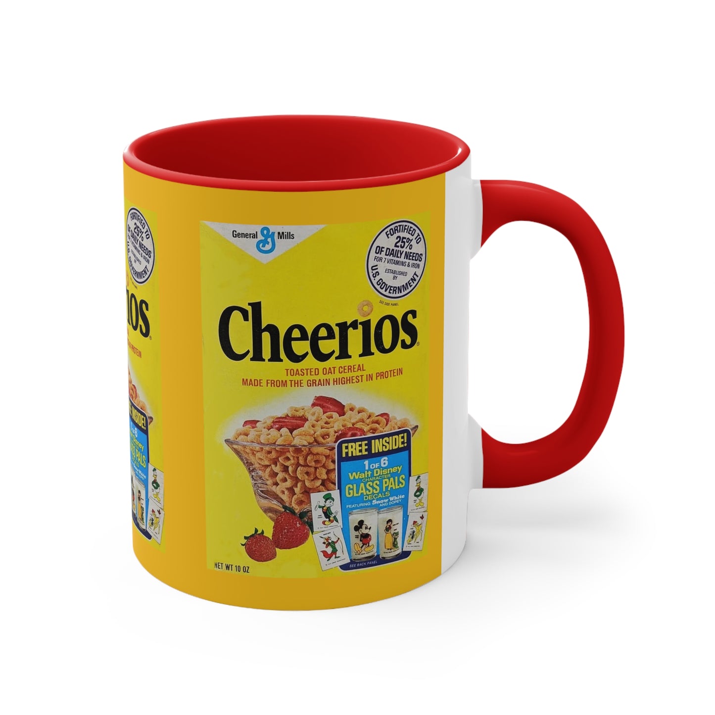 CHEERIOS Vintage Breakfast Cereal Mug 11oz