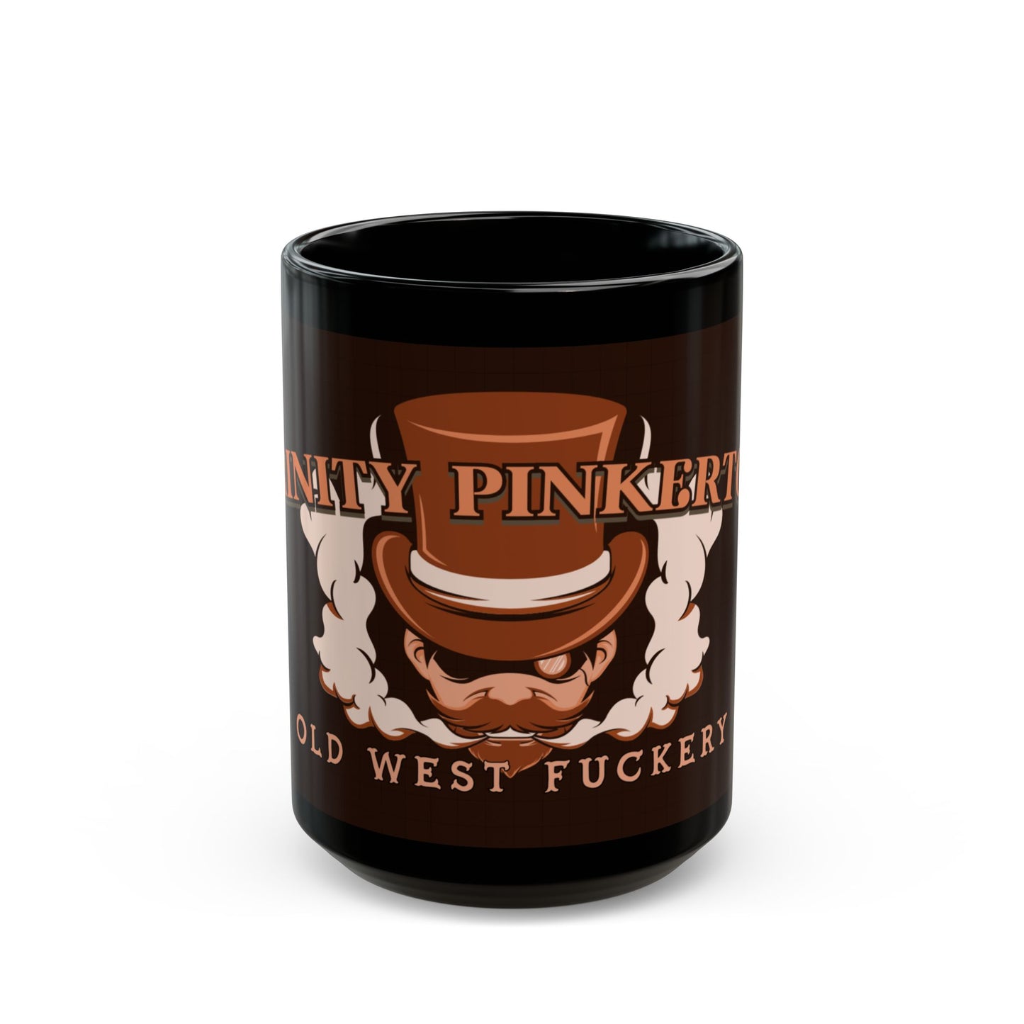 Western Humor Black Mug - 'Old West Fuckery' - Unique Gift for Cowboys and Coffee Lovers