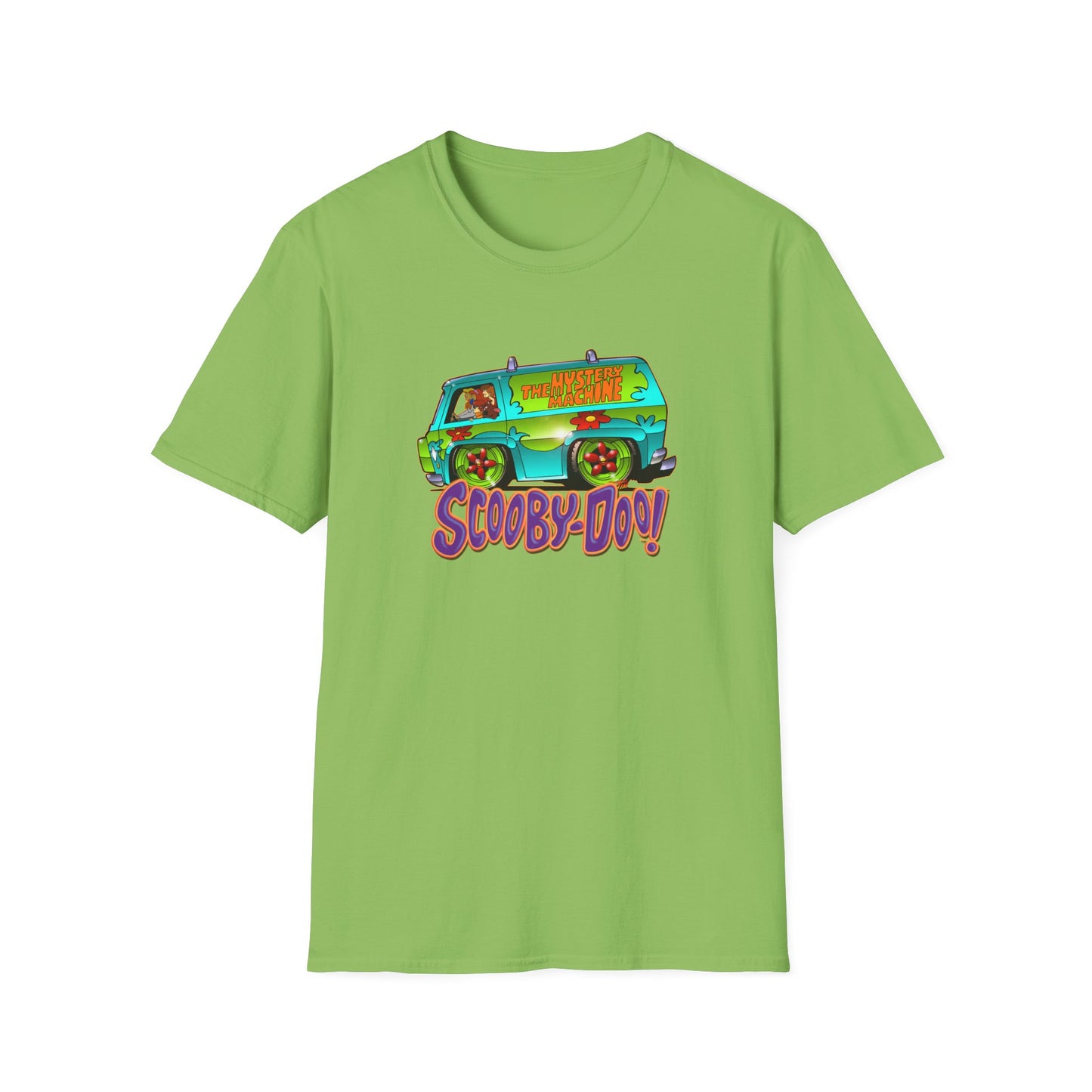 SCOOBY DOO MYSTERY MACHINE VAN Concept Art Softstyle T-Shirt 12 Colors