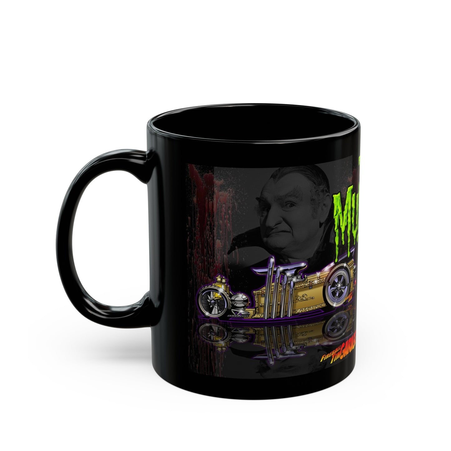 MUNSTERS DRAGULA TV Show Concept Art Coffee Mug 11oz